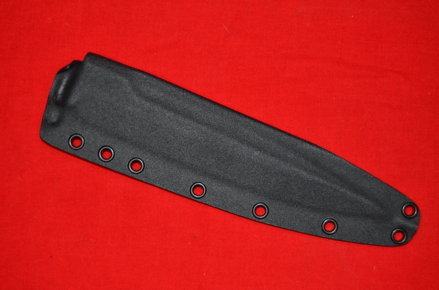 TOPS KNIVES WILD PIG HUNTER BLACK FOLD-OVER CUSTOM KYDEX SHEATH BY RED HILL SHEATHS **NO KNIFE*