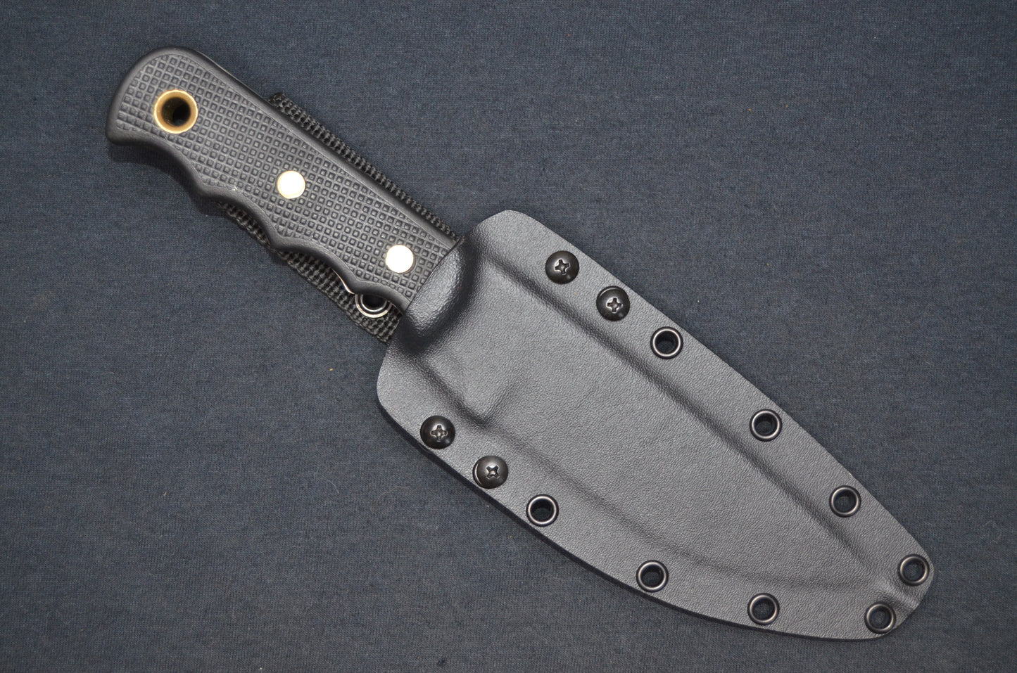KNIVES OF ALASKA BUSH CAMP CUSTOM KYDEX SHEATH WITH A BELT LOOP AND SINGLE MOLLE LOK (KNIFE NOT INCLUDED)