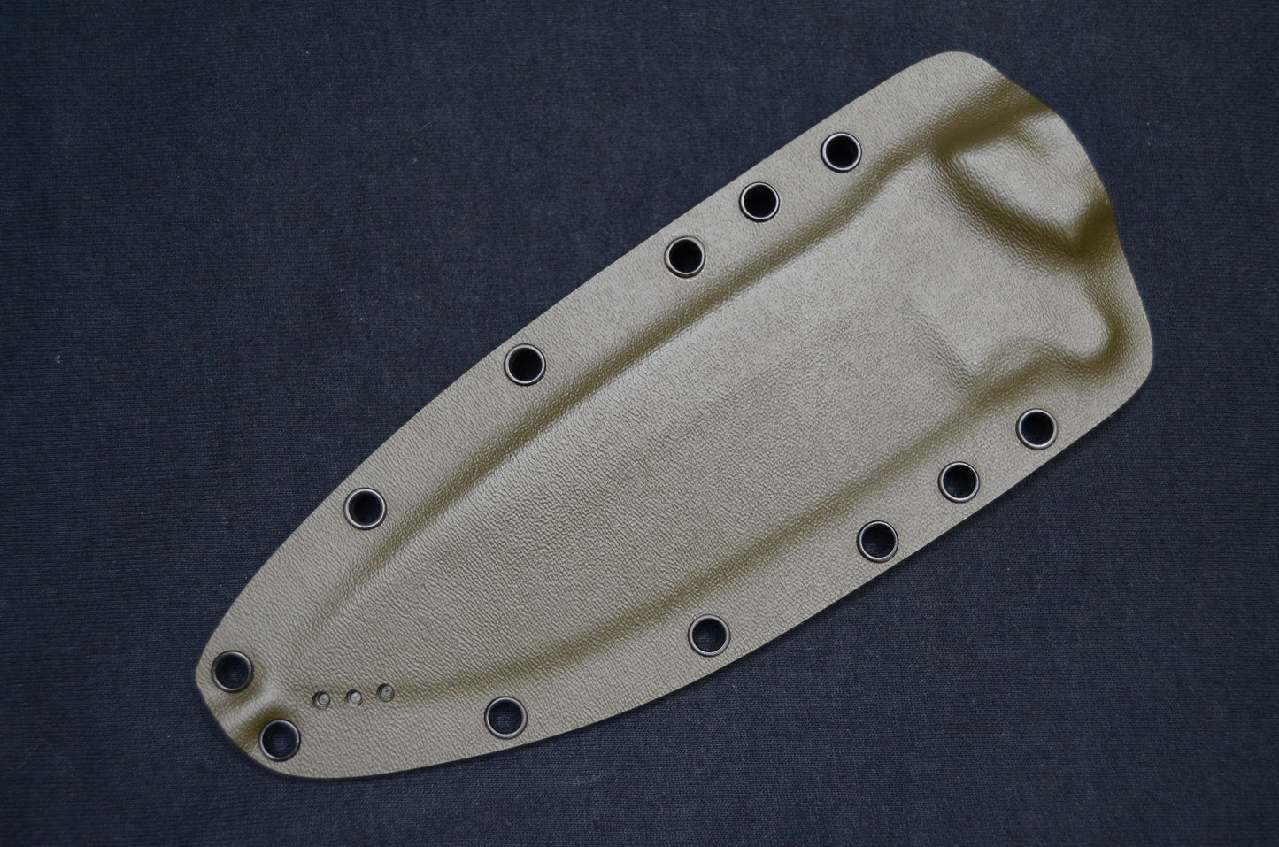 TOPS KNIVES SILENT HERO OD GREEN RED HILL CUSTOM KYDEX SHEATH (KNIFE NOT INCLUDED)
