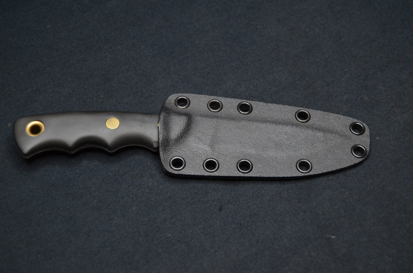 KNIVES OF ALASKA ALPHA WOLF CUSTOM BLACK 2-PIECE KYDEX SHEATH BY RED HILL SHEATHS