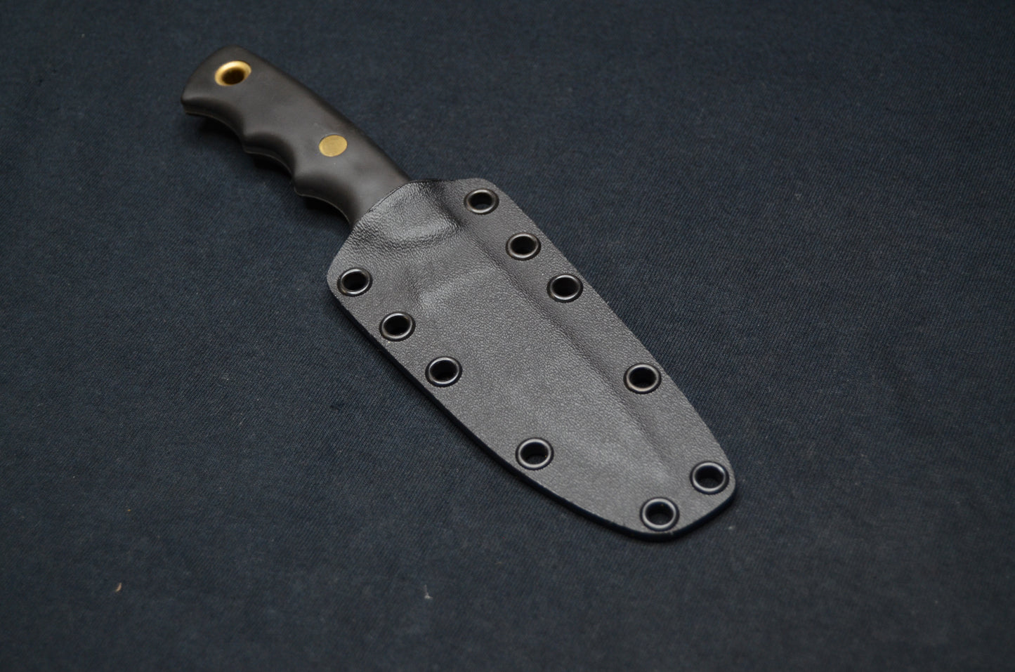 KNIVES OF ALASKA ALPHA WOLF CUSTOM BLACK 2-PIECE KYDEX SHEATH BY RED HILL SHEATHS