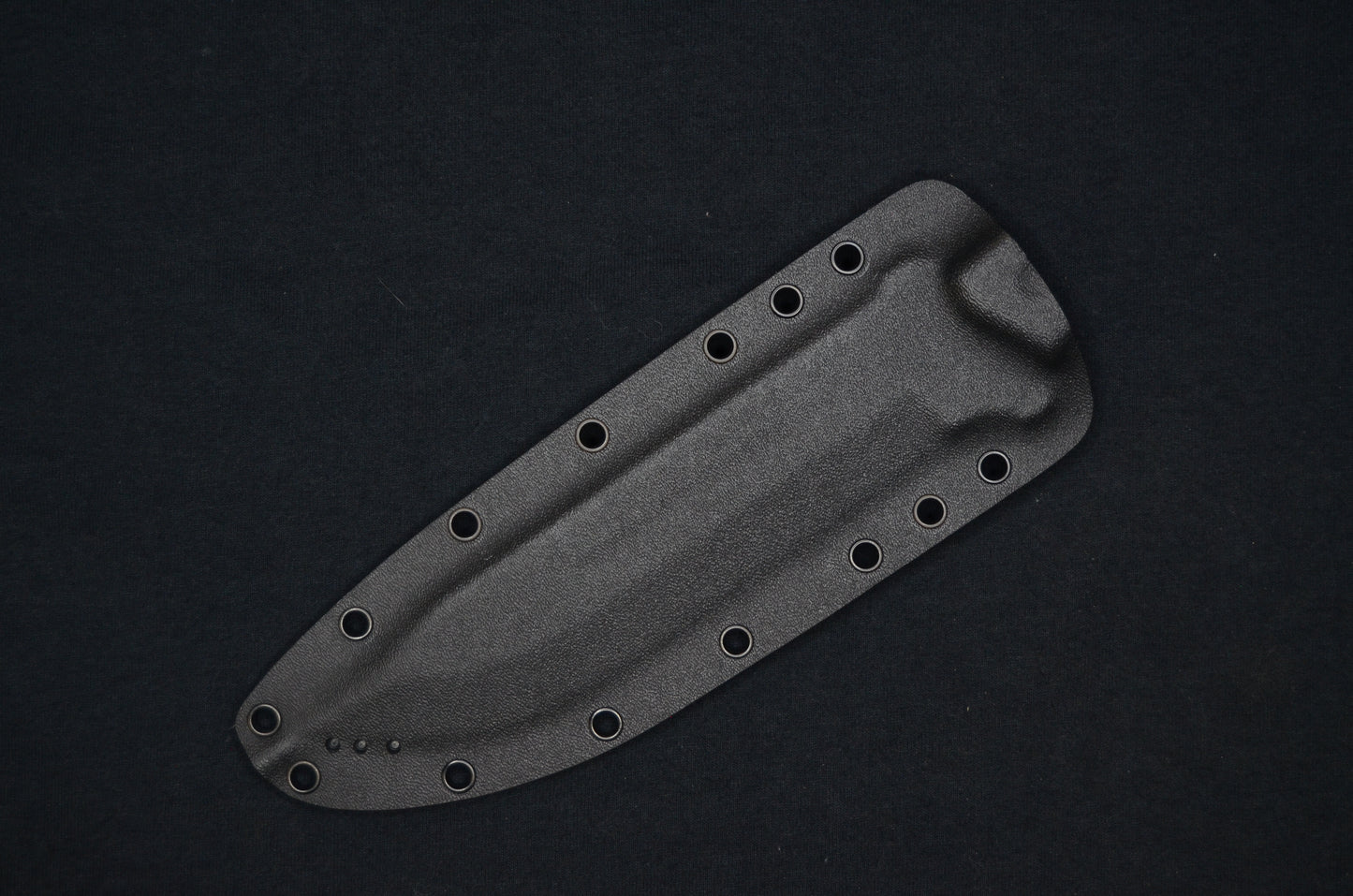 TOPS KNIVES STEEL EAGLE 107E BLACK CUSTOM KYDEX SHEATH BY RED HILL SHEATHS