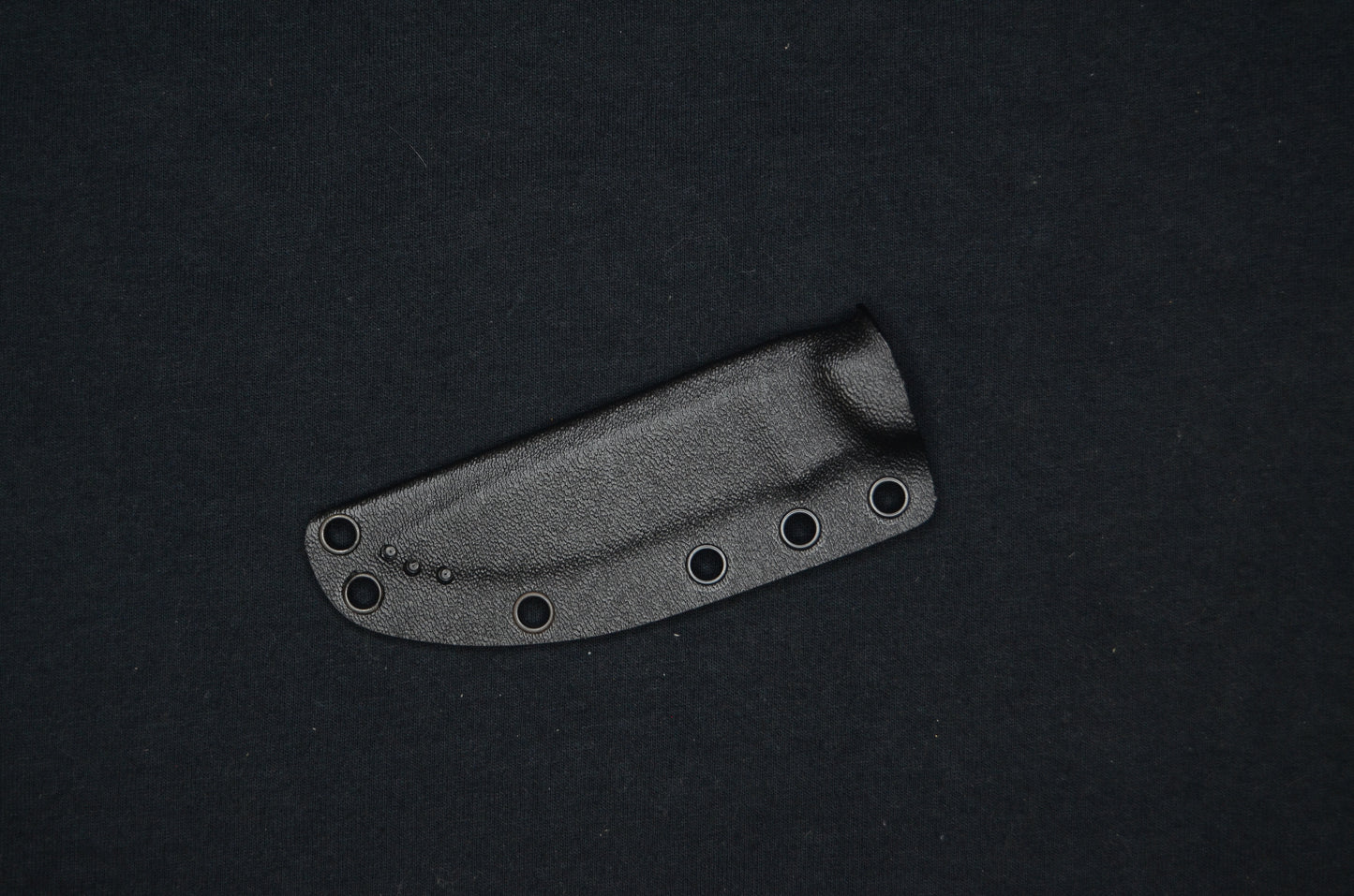 KNIVES OF ALASKA ALPHA WOLF CUSTOM BLACK FOLD-OVER KYDEX SHEATH BY RED HILL SHEATHS