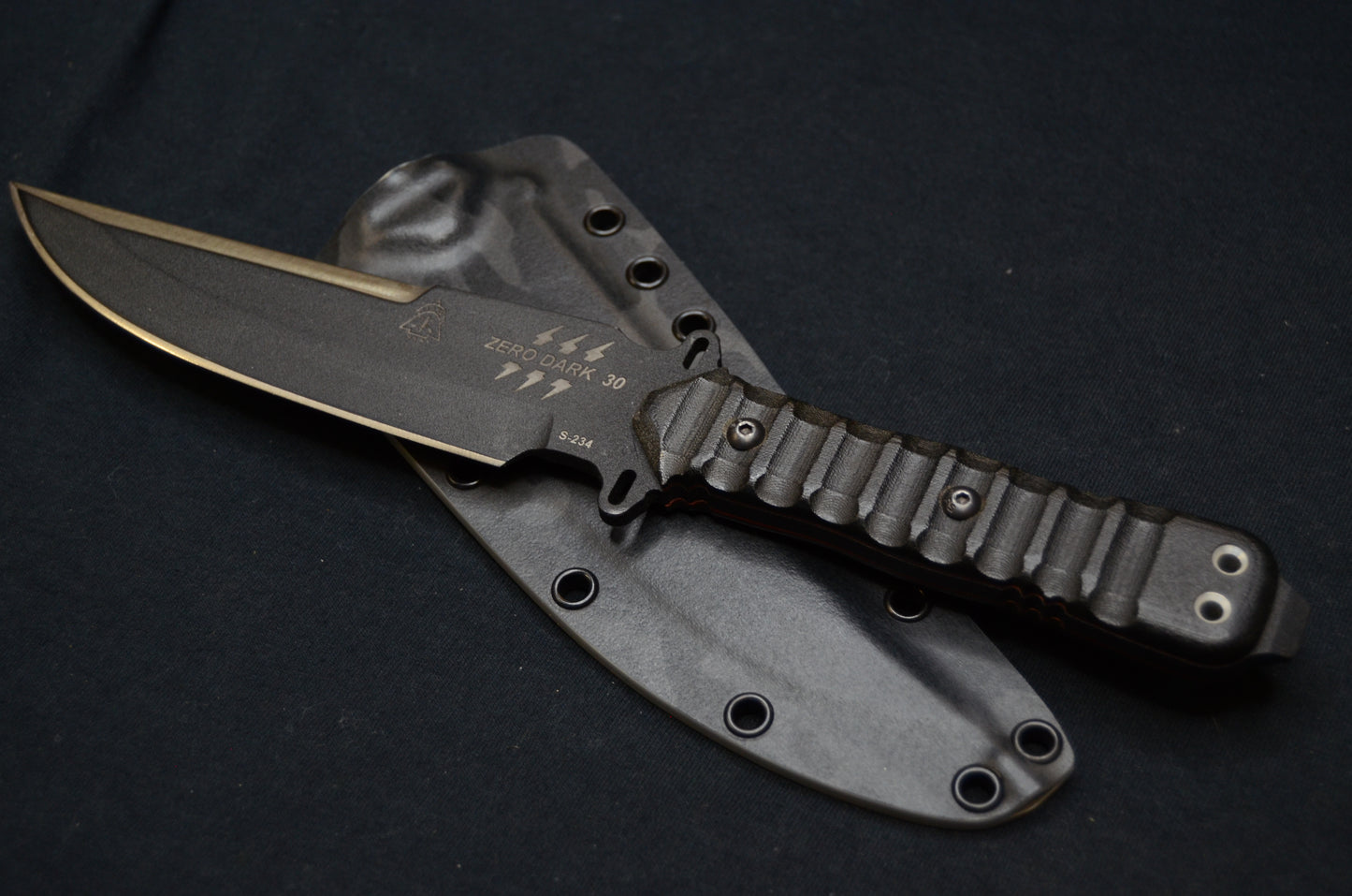 TOPS KNIVES ZERO DARK 30 CUSTOM NIGHTSTALKER KYDEX SHEATH BY RED HILL SHEATHS *KNIFE NOT INCLUDED*