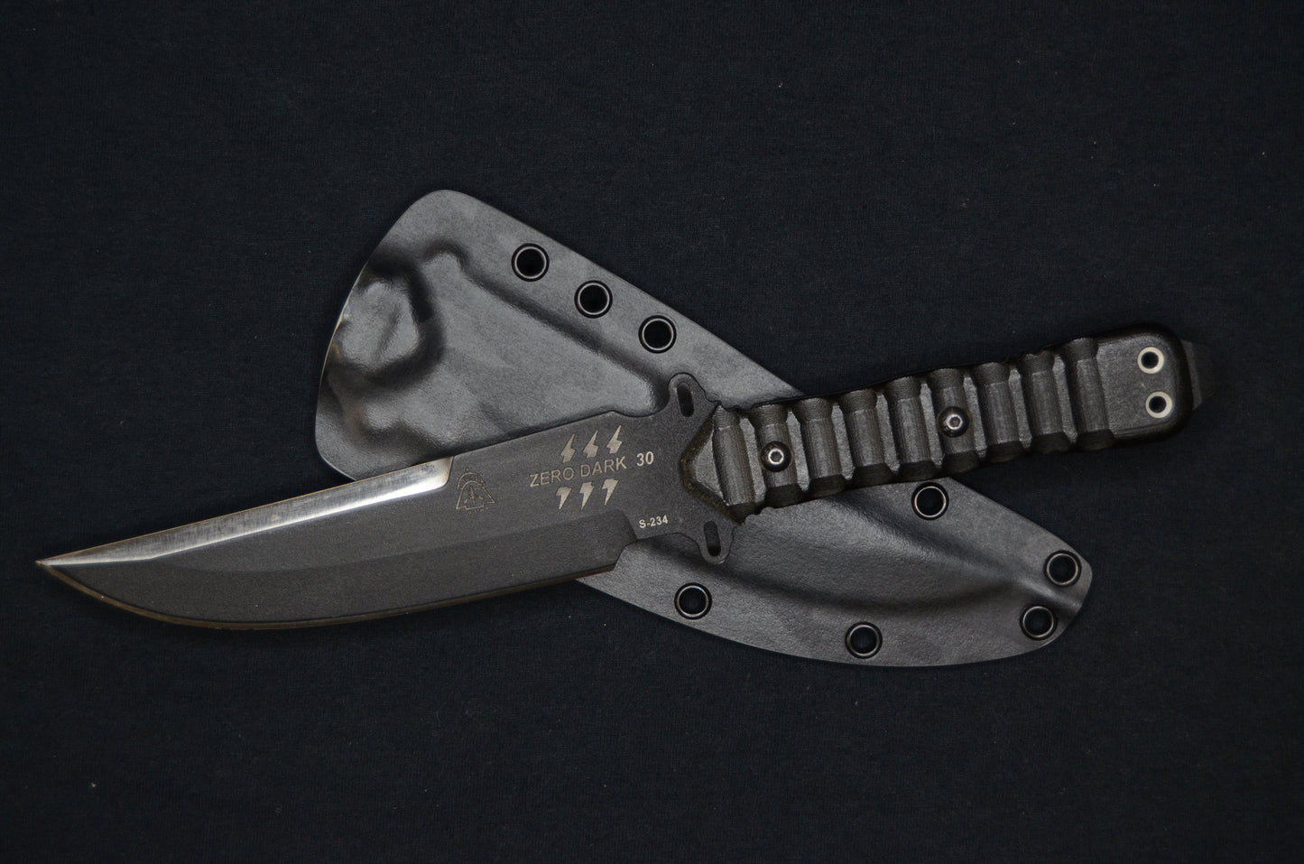 TOPS KNIVES ZERO DARK 30 CUSTOM NIGHTSTALKER KYDEX SHEATH BY RED HILL SHEATHS *KNIFE NOT INCLUDED*