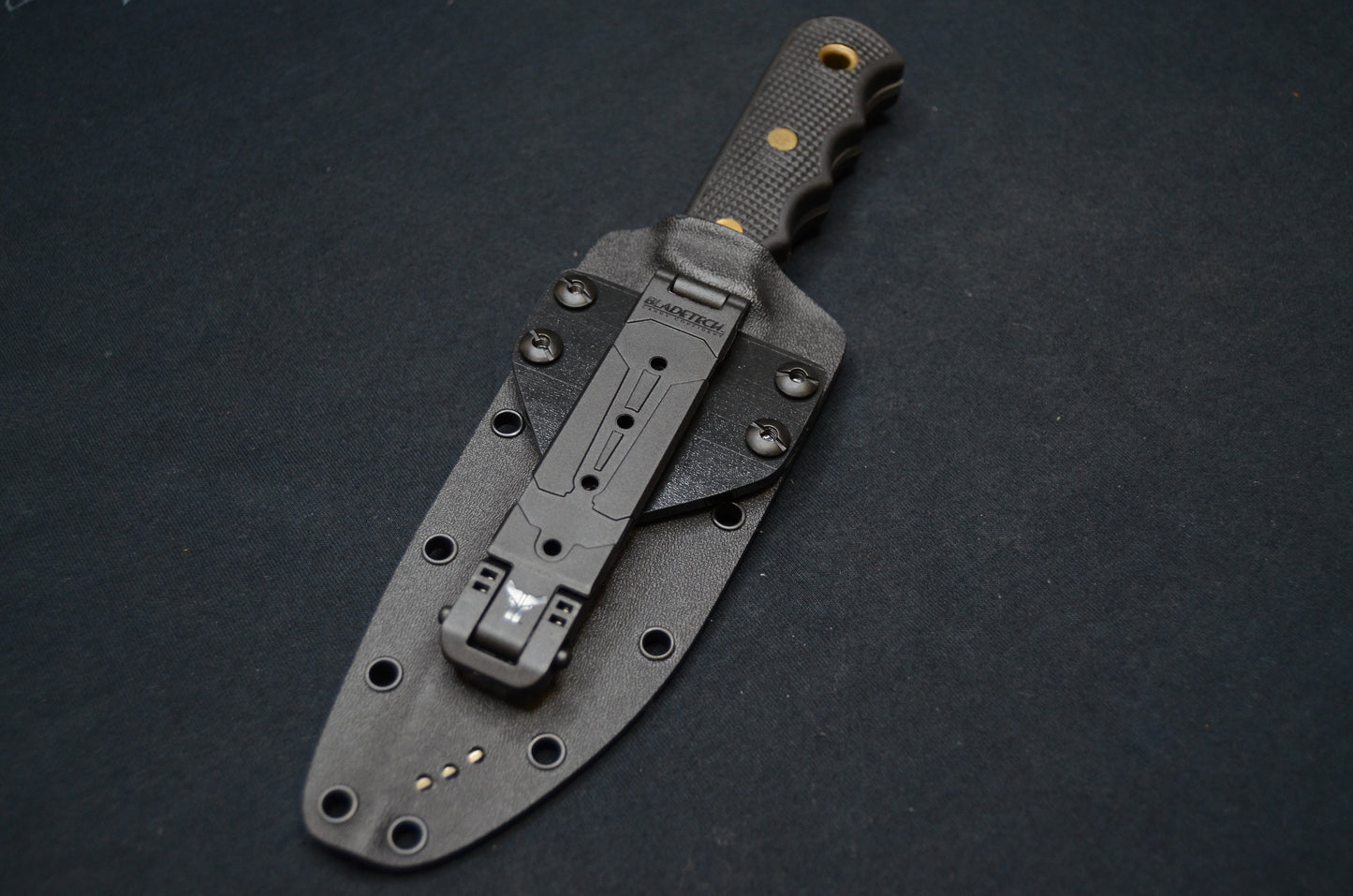 KNIVES OF ALASKA BUSH CAMP CUSTOM KYDEX SHEATH WITH A BELT LOOP AND SINGLE MOLLE LOK (KNIFE NOT INCLUDED)