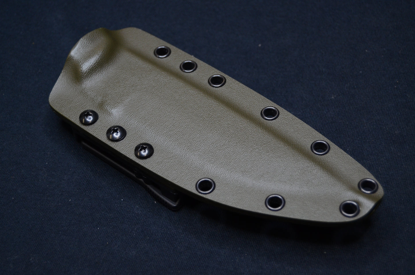 KNIVES OF ALASKA BUSH CAMP CUSTOM KYDEX SHEATH WITH TEK-LOK AND DOUBLE MOLLE LOKS (KNIFE NOT INCLUDED)