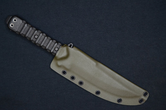 TOPS KNIVES ZERO DARK 30 CUSTOM OD FOLD-OVER KYDEX SHEATH BY RED HILL SHEATHS *KNIFE NOT INCLUDED*