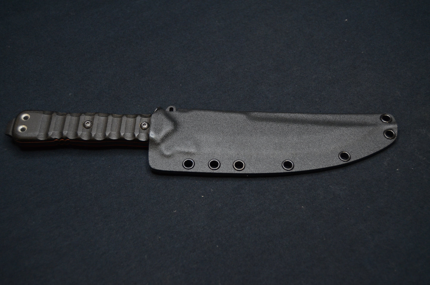 TOPS KNIVES ZERO DARK 30 CUSTOM BLACK FOLD-OVER KYDEX SHEATH BY RED HILL SHEATHS *KNIFE NOT INCLUDED*