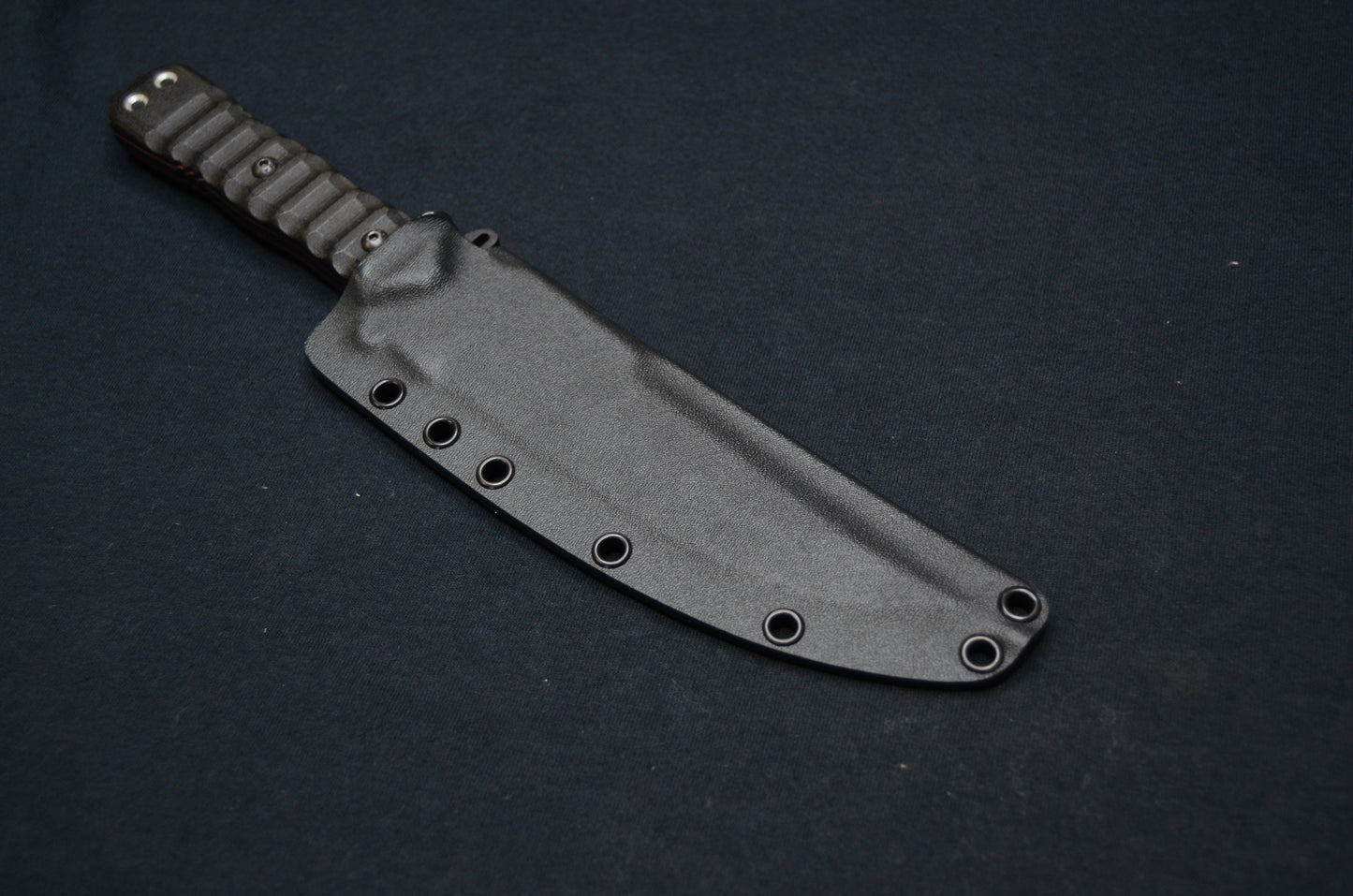 TOPS KNIVES ZERO DARK 30 CUSTOM BLACK FOLD-OVER KYDEX SHEATH BY RED HILL SHEATHS *KNIFE NOT INCLUDED*