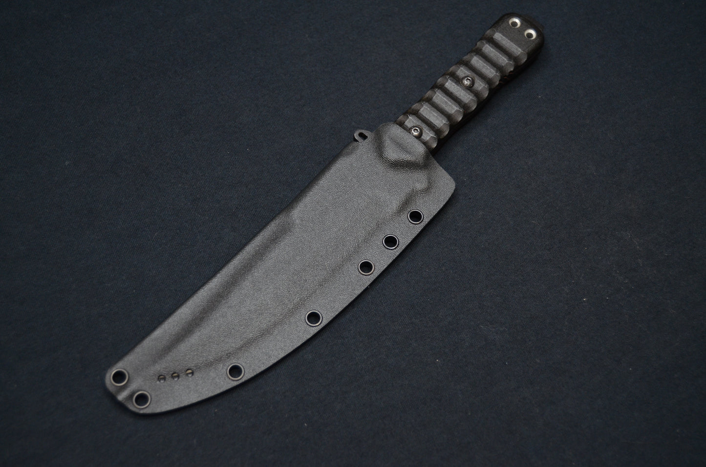 TOPS KNIVES ZERO DARK 30 CUSTOM BLACK FOLD-OVER KYDEX SHEATH BY RED HILL SHEATHS *KNIFE NOT INCLUDED*