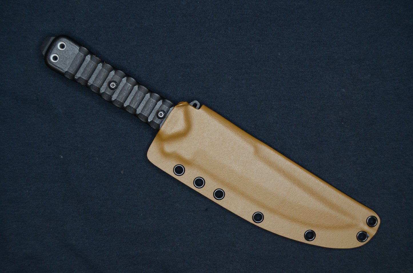 TOPS KNIVES ZERO DARK 30 CUSTOM COYOTE BROWN FOLD-OVER KYDEX SHEATH BY RED HILL SHEATHS (KNIFE NOT INCLUDED)