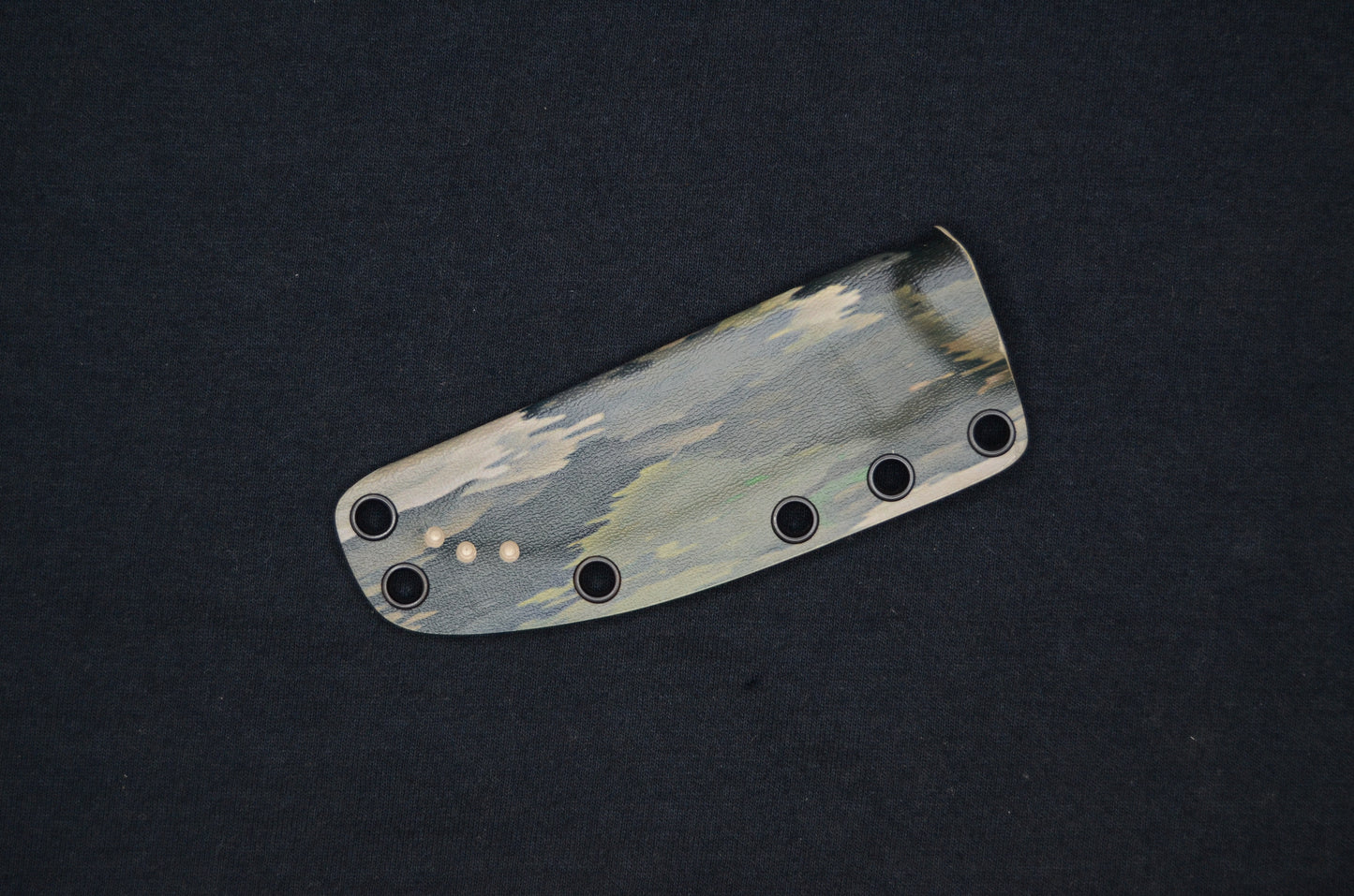 KNIVES OF ALASKA ALPHA WOLF CUSTOM ATACS IX FOLD-OVER KYDEX SHEATH BY RED HILL SHEATHS