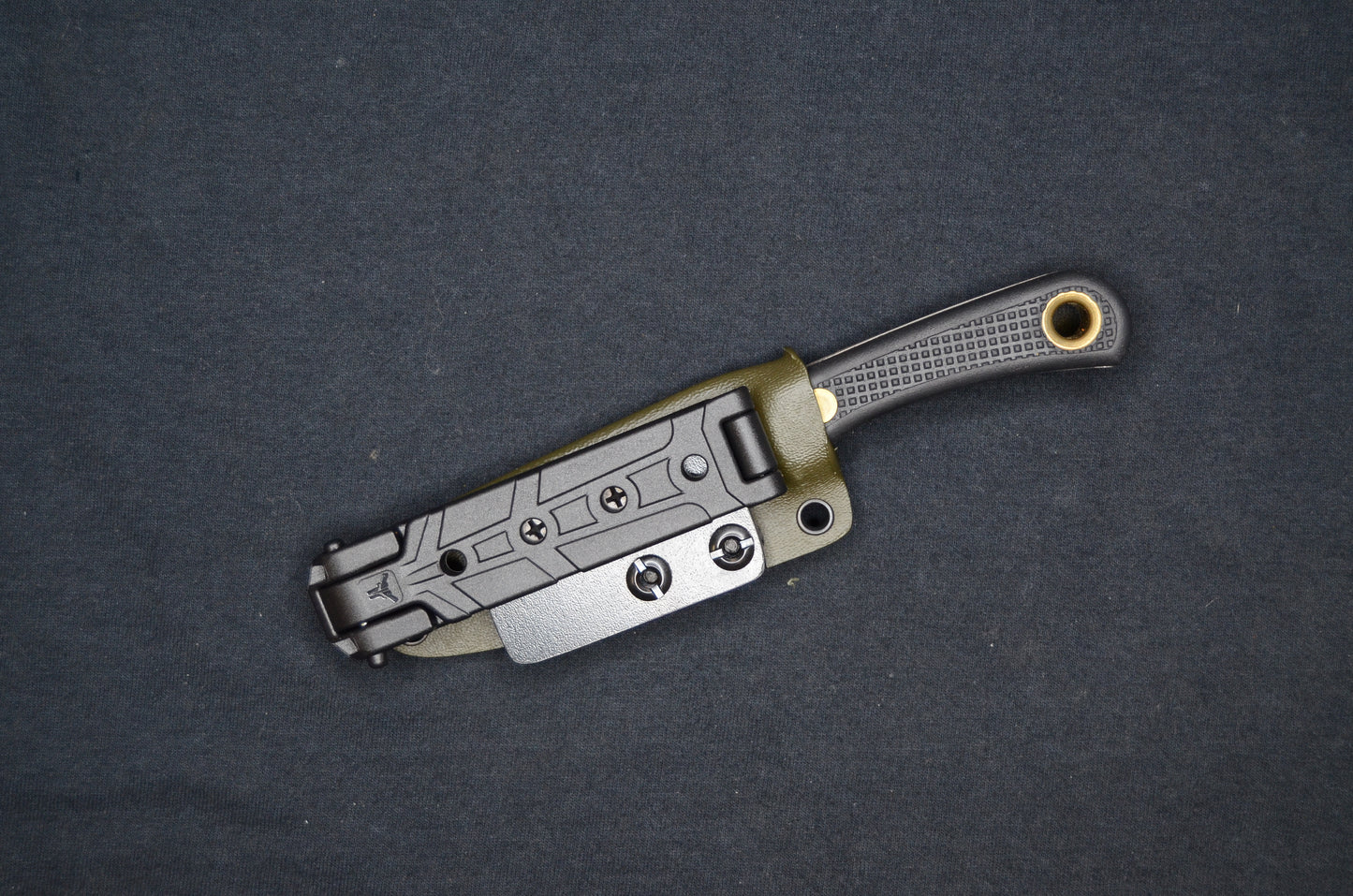 KNIVES OF ALASKA BEAR CUB CUSTOM KYDEX SHEATH WITH A TEK-LOK, IWB LOOP, AND SINGLE MOLLE LOK (KNIFE NOT INCLUDED)