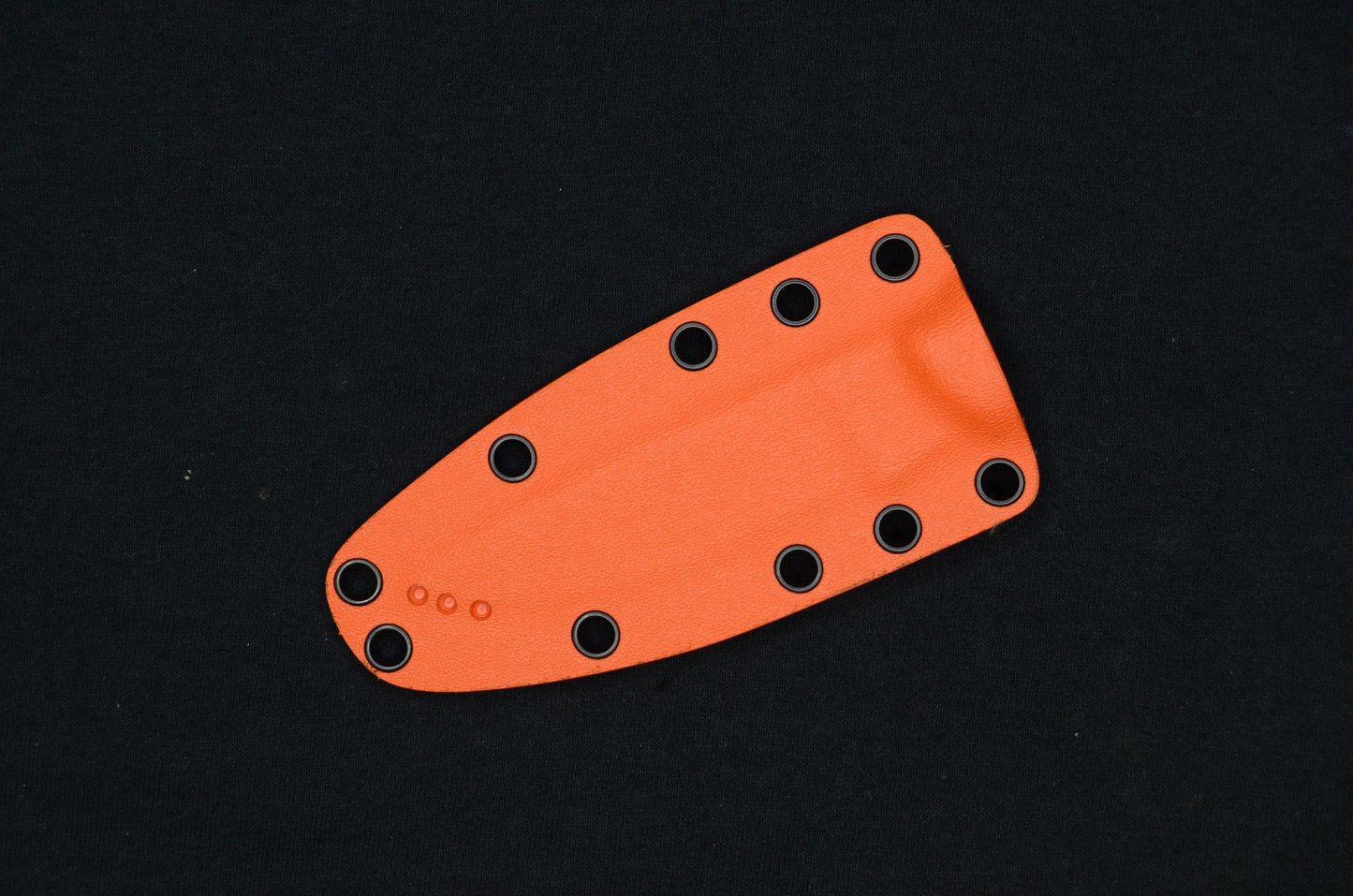 KNIVES OF ALASKA ALPHA WOLF CUSTOM HUNTERS ORANGE 2-PIECE KYDEX SHEATH BY RED HILL SHEATHS