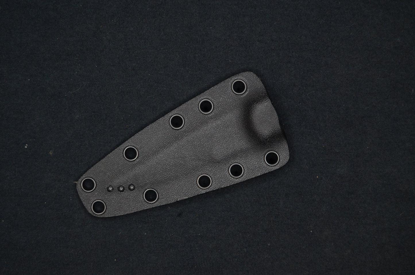 KNIVES OF ALASKA CUB BEAR CUSTOM BLACK 2-PIECE KYDEX SHEATH BY RED HILL SHEATHS