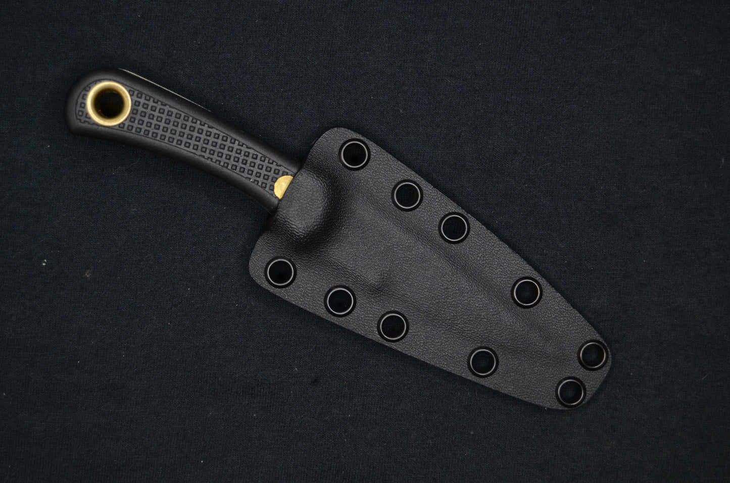 KNIVES OF ALASKA CUB BEAR CUSTOM BLACK 2-PIECE KYDEX SHEATH BY RED HILL SHEATHS