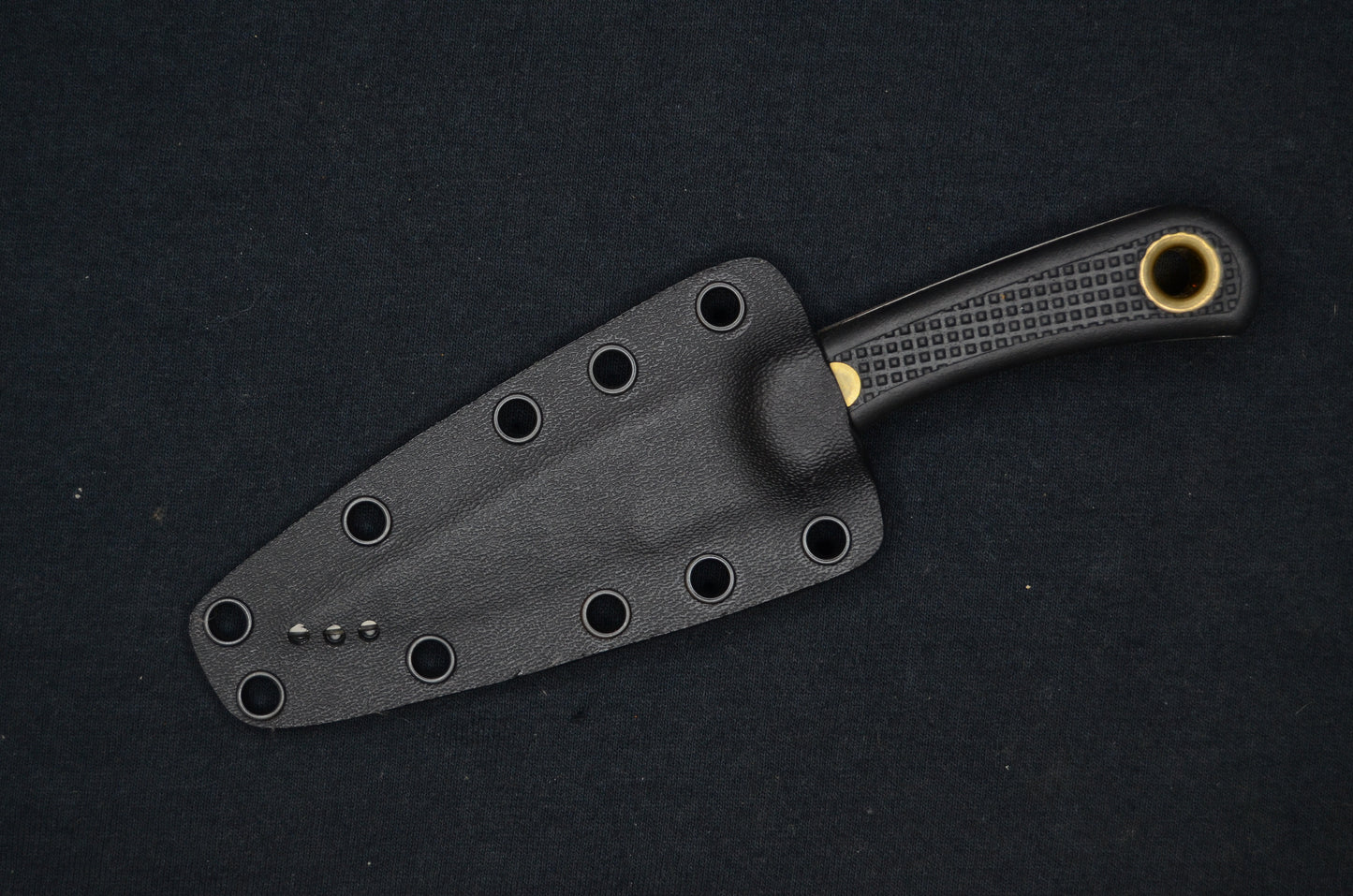 KNIVES OF ALASKA CUB BEAR CUSTOM BLACK 2-PIECE KYDEX SHEATH BY RED HILL SHEATHS