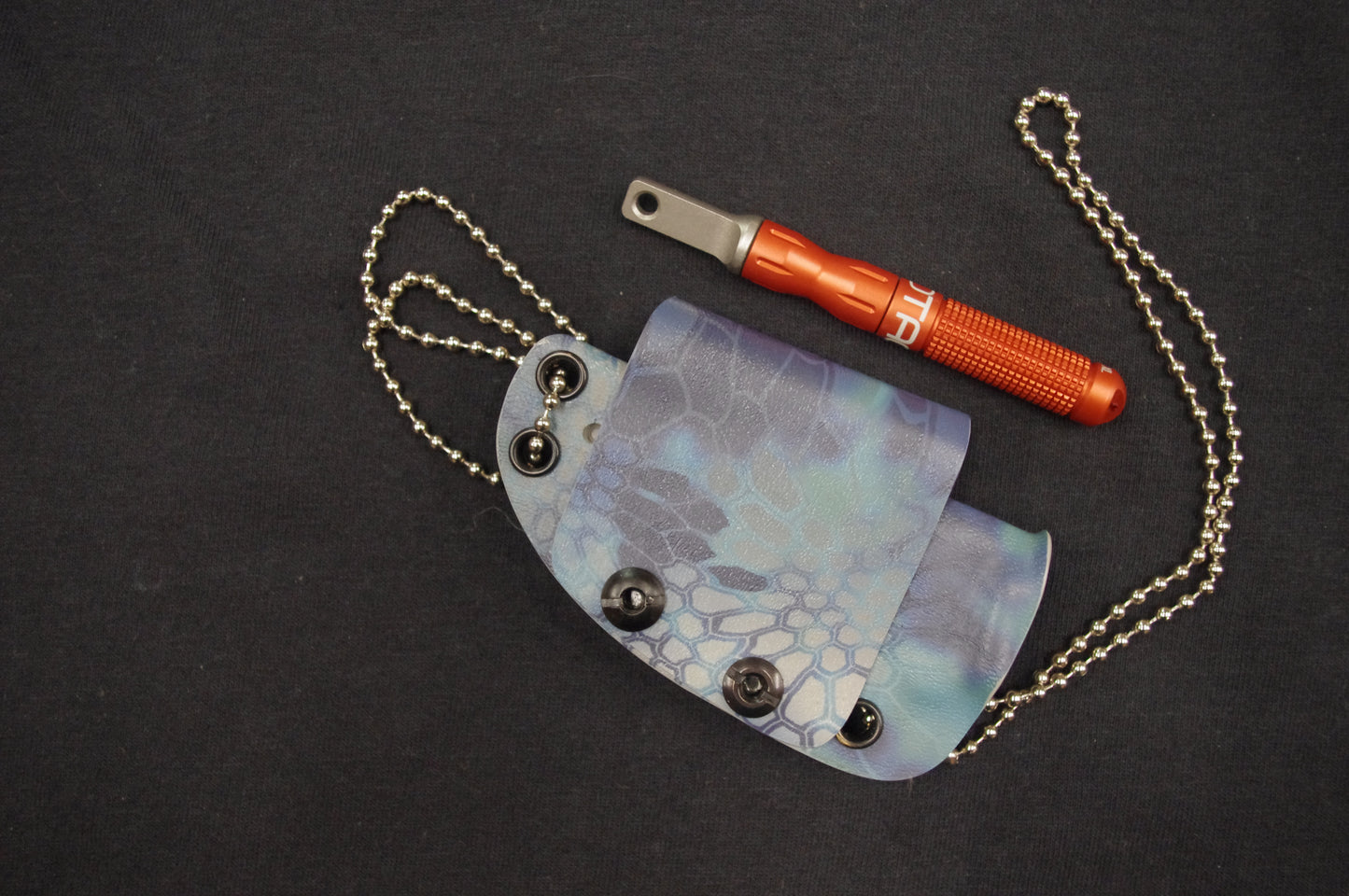 EXOTAC FIRESTARTER WITH MATCHING KYDEX HOLDING LOOP ATTACHMENT