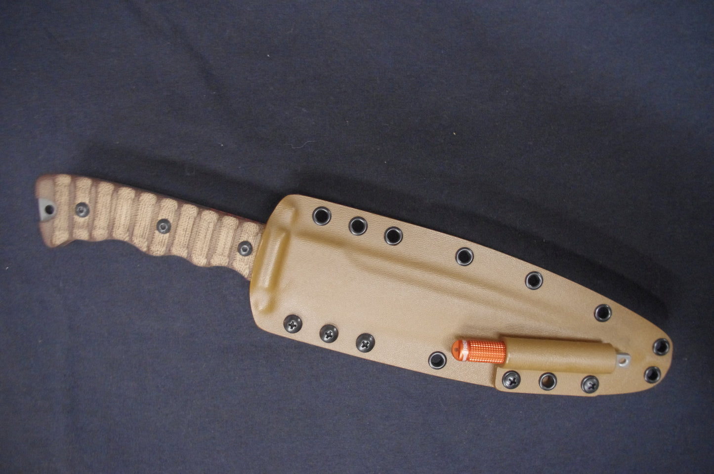 EXOTAC FIRESTARTER WITH MATCHING KYDEX HOLDING LOOP ATTACHMENT