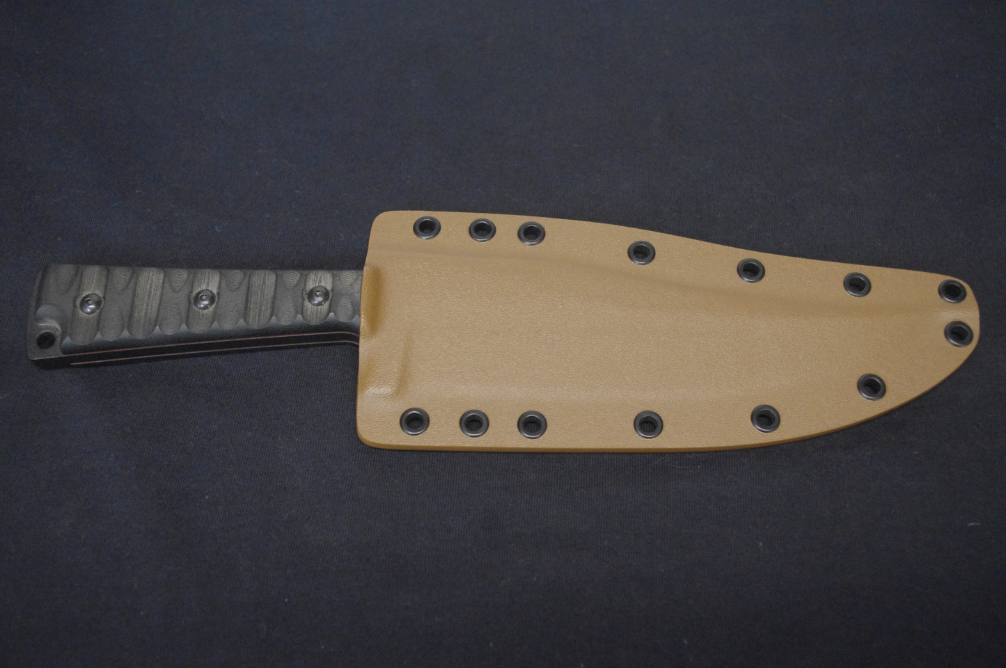 TOPS KNIVES PRATHER WAR BOWIE CUSTOM KYDEX SHEATH WITH IWB LOOP AND BELT LOOP (KNIFE NOT INCLUDED)