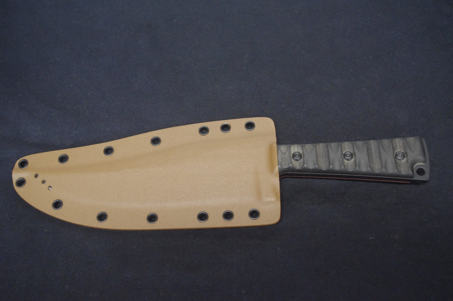 TOPS KNIVES PRATHER WAR BOWIE CUSTOM KYDEX SHEATH WITH IWB LOOP AND BELT LOOP (KNIFE NOT INCLUDED)