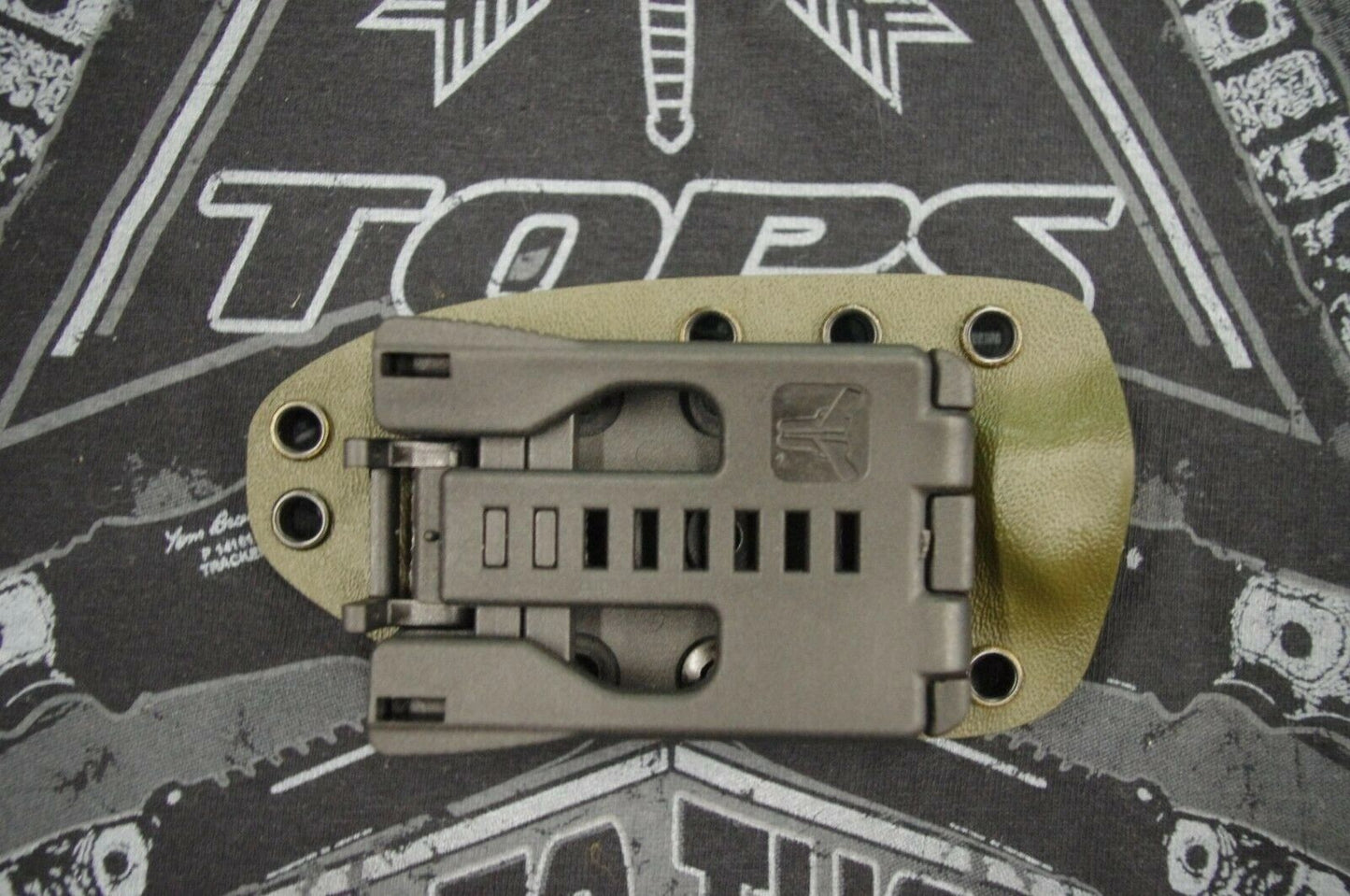 TOPS KNIVES SCANDI TREKKER CUSTOM KYDEX SHEATH BY RED HILL SHEATHS (KNIFE NOT INCLUDED)