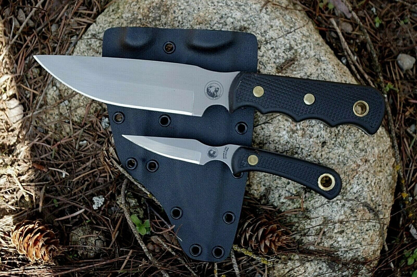 KNIVES OF ALASKA BUSH CAMP CUSTOM KYDEX RED HILL SHEATH W/ TEK-LOK (NO KNIFE)