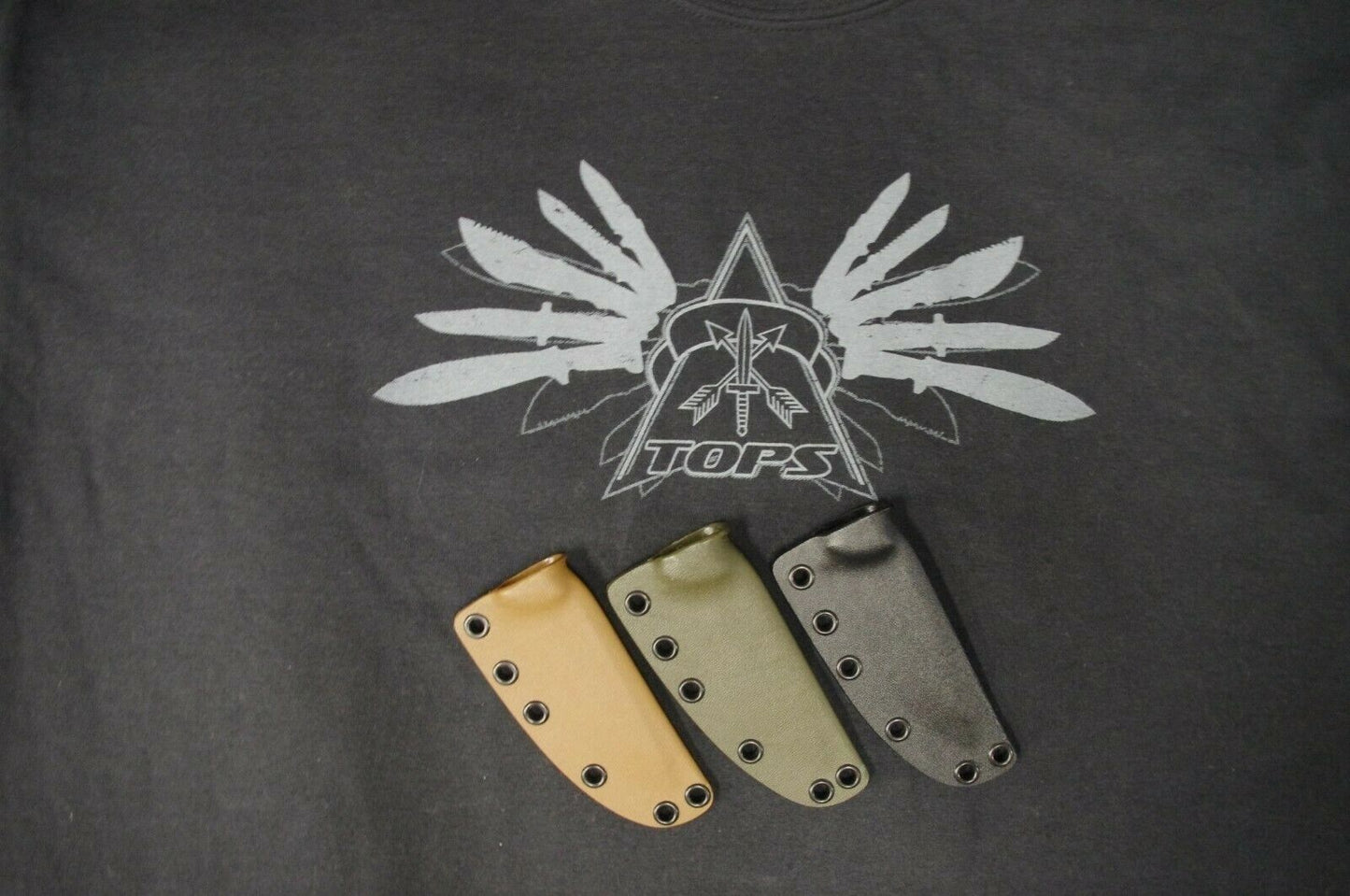 TOPS KNIVES SCANDI TREKKER CUSTOM KYDEX SHEATH BY RED HILL SHEATHS (KNIFE NOT INCLUDED)