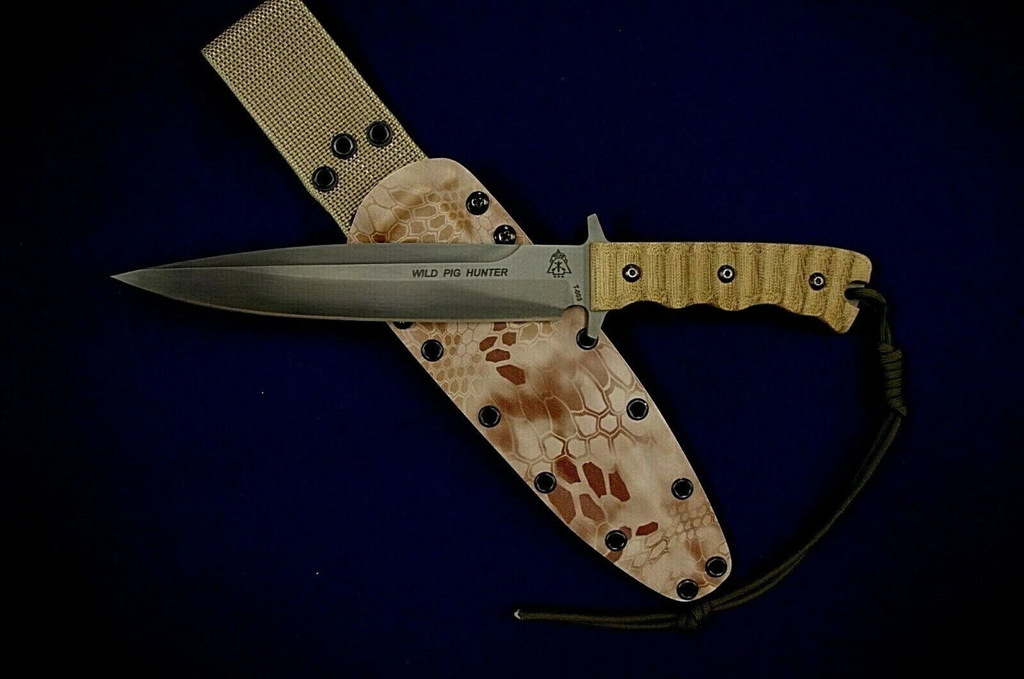 TOPS KNIVES WILD PIG HUNTER CUSTOM KYDEX GIRLZ SHEATH BY RED HILL ***NO KNIFE**