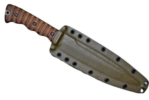 TOPS KNIVES WILD PIG HUNTER ( WPH ) OD GREEN CUSTOM KYDEX SHEATH BY RED HILL SHEATHS