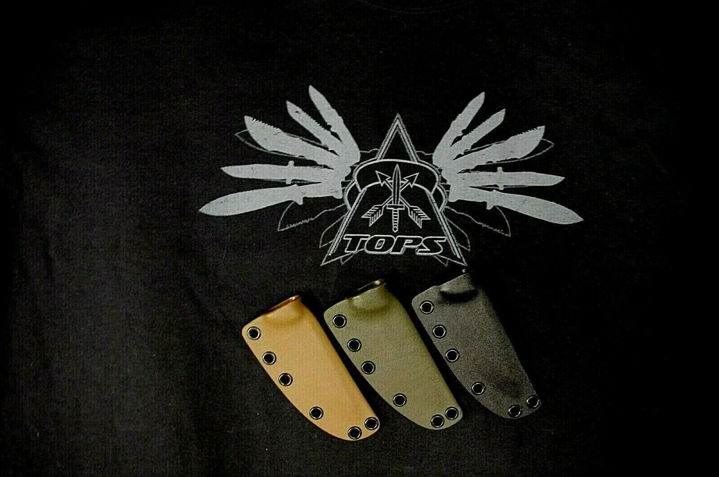 TOPS SCANDI TREKKER KRYPTEK RAID CUSTOM KYDEX SHEATH BY RED HILL SHEATHS (KNIFE NOT INCLUDED)