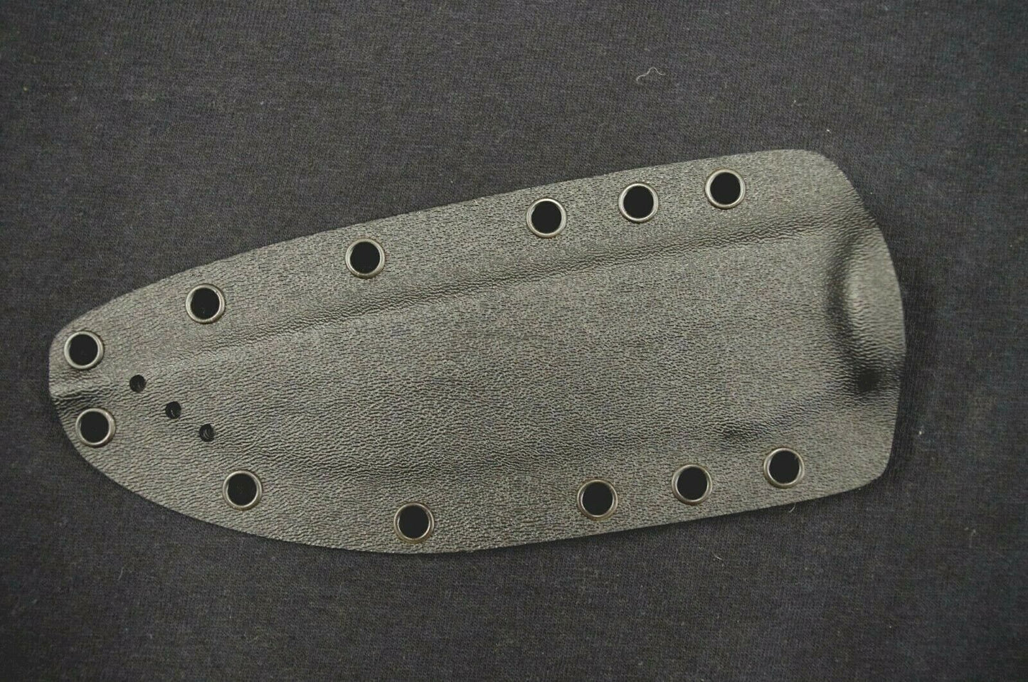 KNIVES OF ALASKA BUSH CAMP CUSTOM BLACK .093 KYDEX SHEATH BY RED HILL SHEATHS *KNIFE NOT INCLUDED*