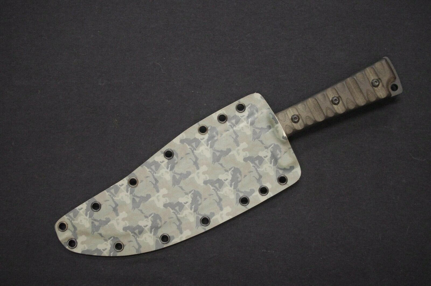 TOPS KNIVES PRATHER WAR BOWIE CUSTOM KYDEX SHEATH BY RED HILL SHEATHS (KNIFE NOT INCLUDED)