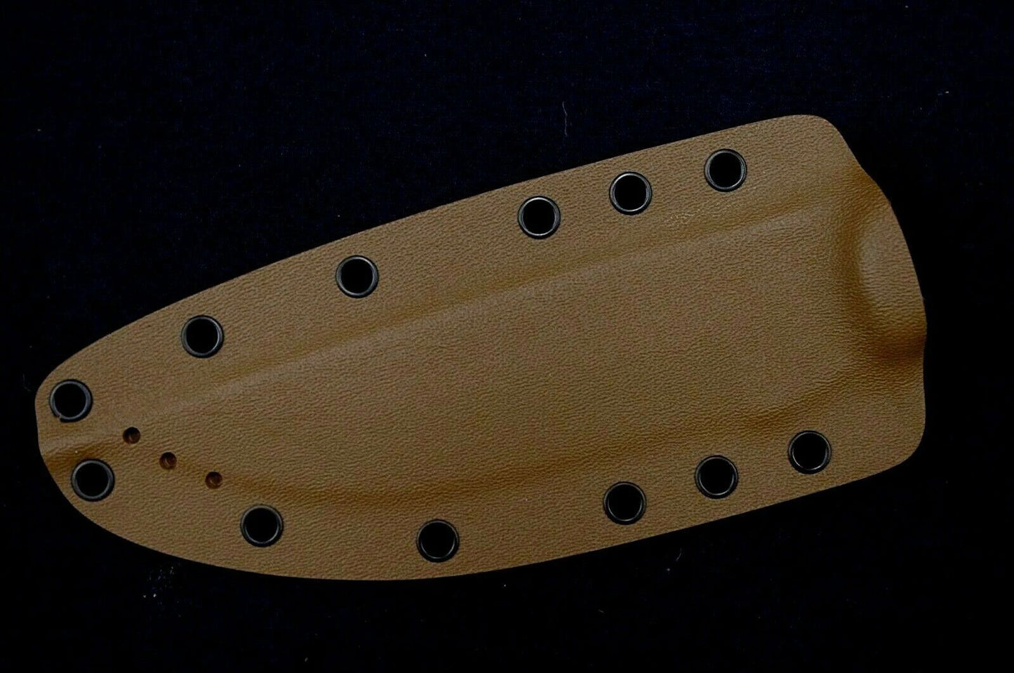 KNIVES OF ALASKA BUSH CAMP CUSTOM KYDEX RED HILL SHEATH W/ TEK-LOK (NO KNIFE)