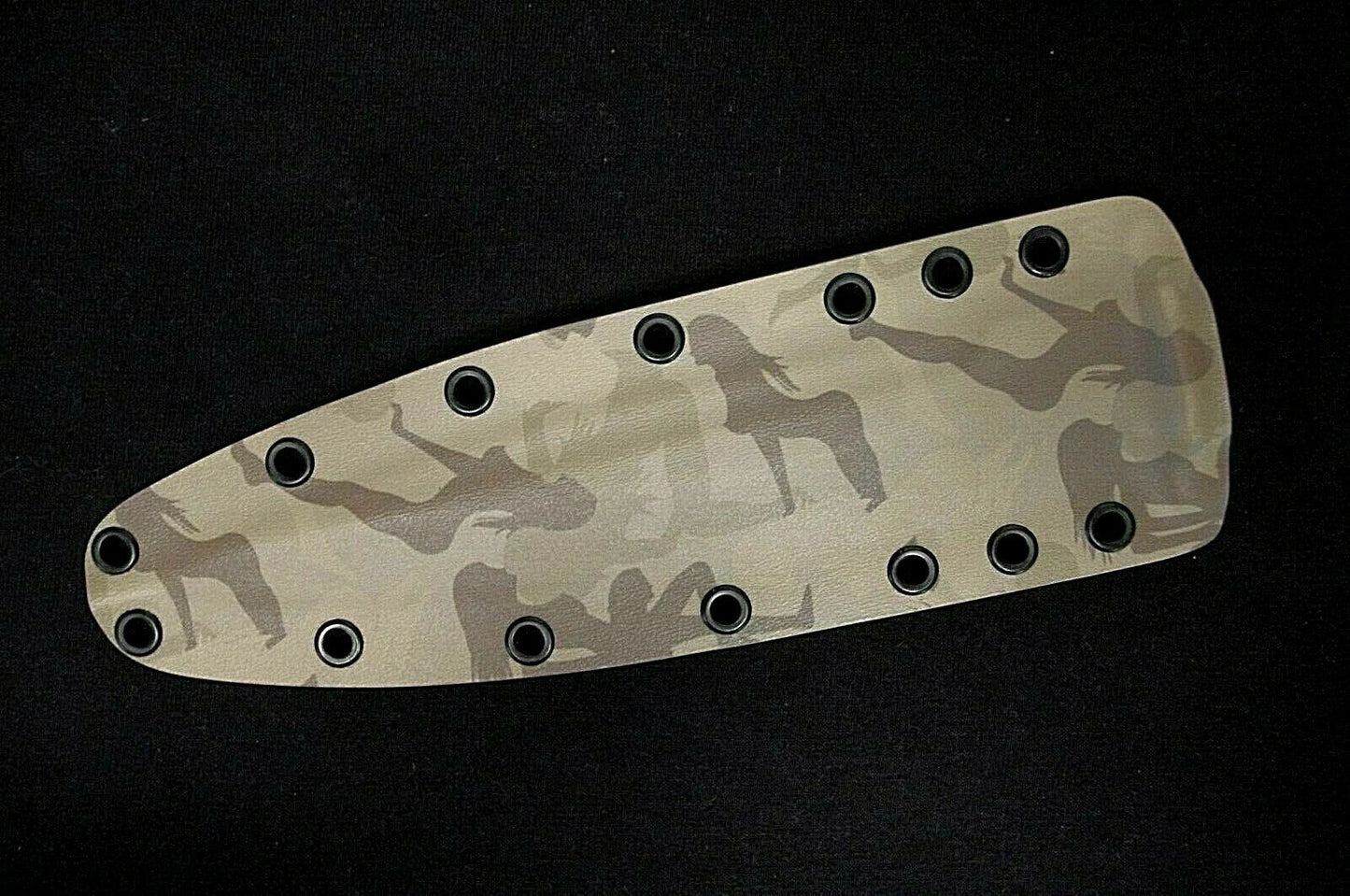 TOPS KNIVES WILD PIG HUNTER CUSTOM KYDEX DESERT GIRLZ SHEATH BY RED HILL SHEATHS ***NO KNIFE**