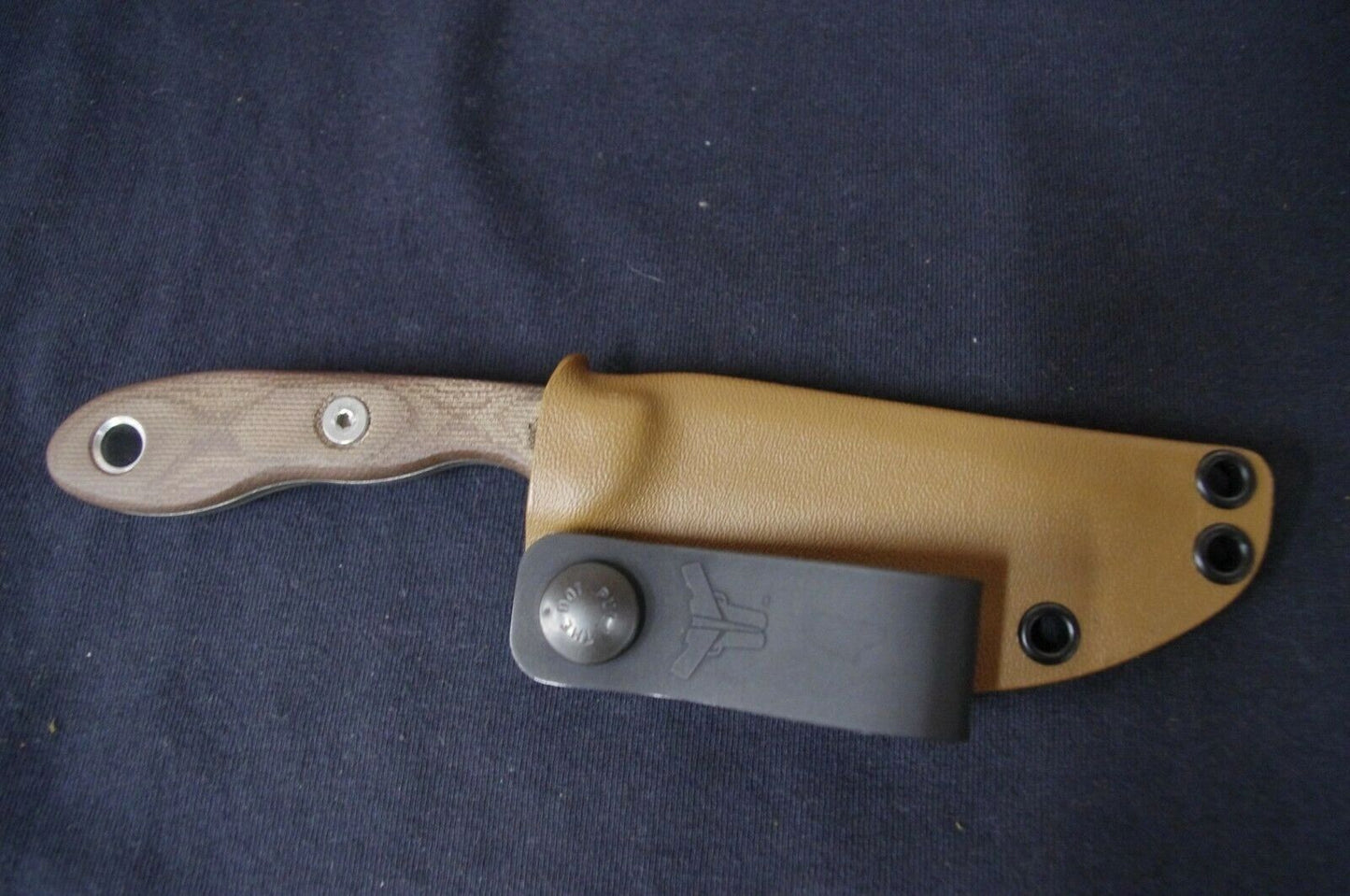 TOPS KNIVES SCANDI TREKKER CUSTOM KYDEX SHEATH BY RED HILL SHEATHS (KNIFE NOT INCLUDED)