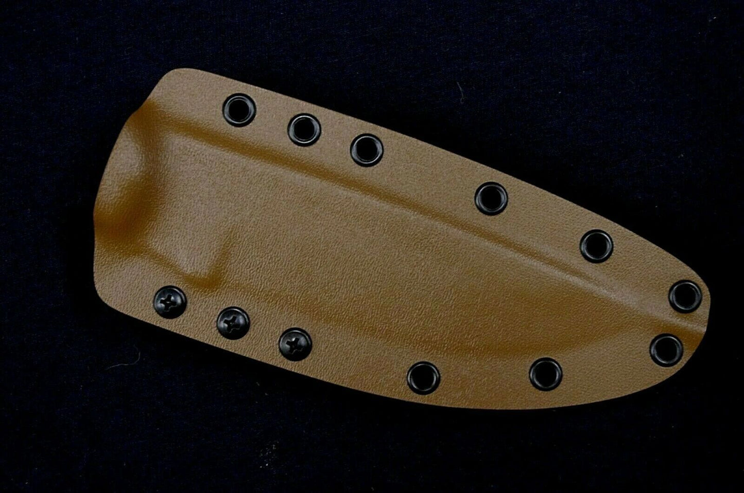 KNIVES OF ALASKA BUSH CAMP CUSTOM KYDEX RED HILL SHEATH W/ TEK-LOK (NO KNIFE)