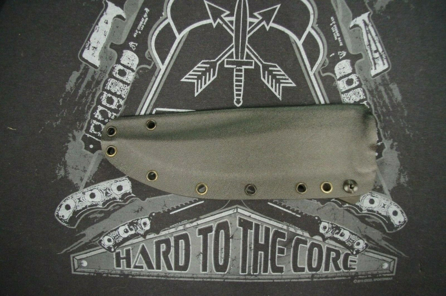 TOPS KNIVES PRATHER WAR BOWIE W/IWB LP CUSTOM KYDEX SHEATH BY RED HILL SHEATHS (KNIFE NOT INCLUDED)
