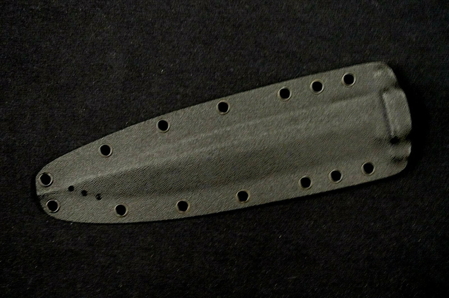 TOPS KNIVES WILD PIG HUNTER BLACK CUSTOM KYDEX SHEATH BY RED HILL SHEATHS **NO KNIFE*