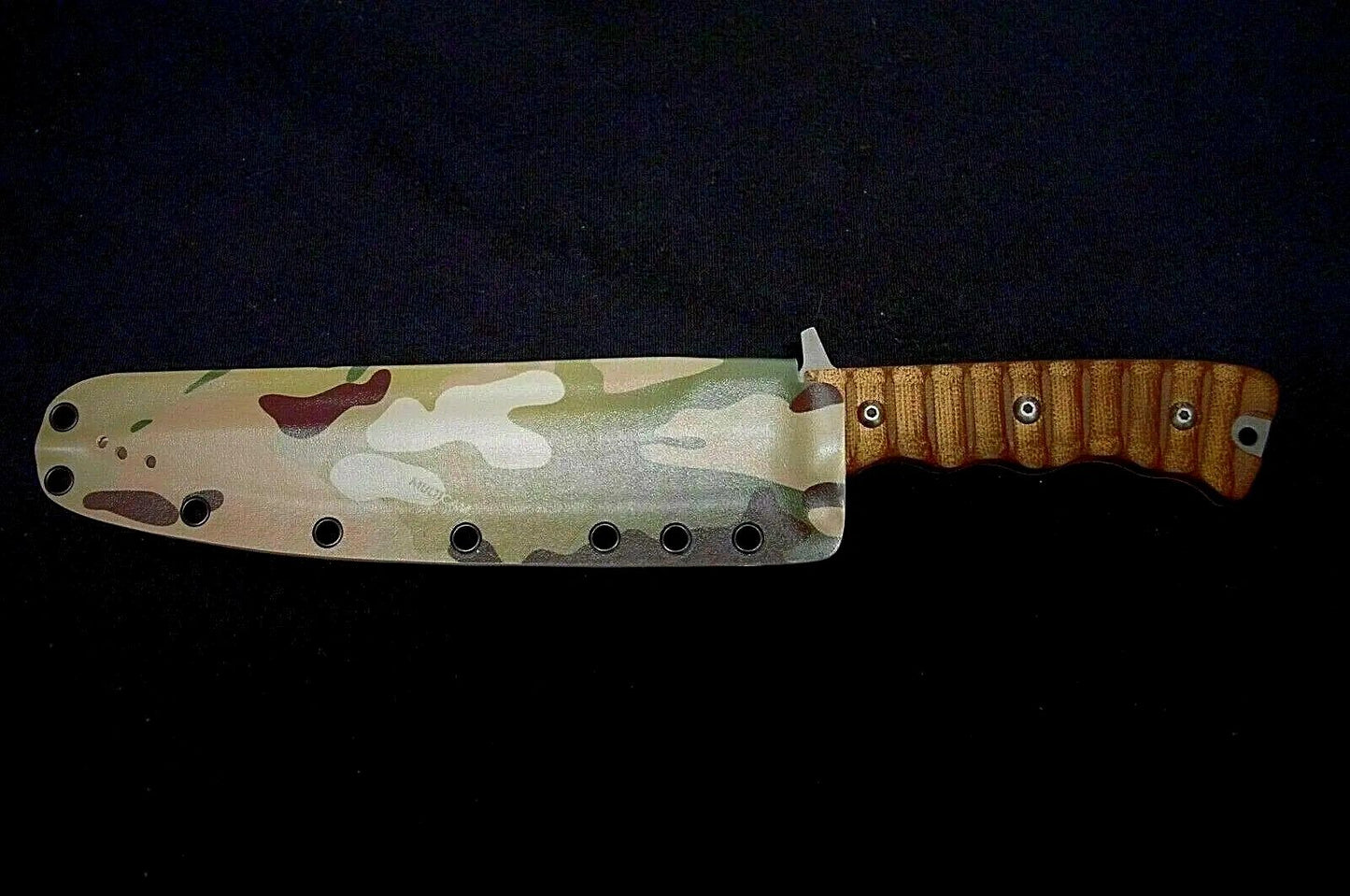 TOPS KNIVES WILD PIG HUNTER CUSTOM KYDEX MULTI CAM ORIGINAL SHEATH BY RED HILL SHEATHS***NO KNIFE**