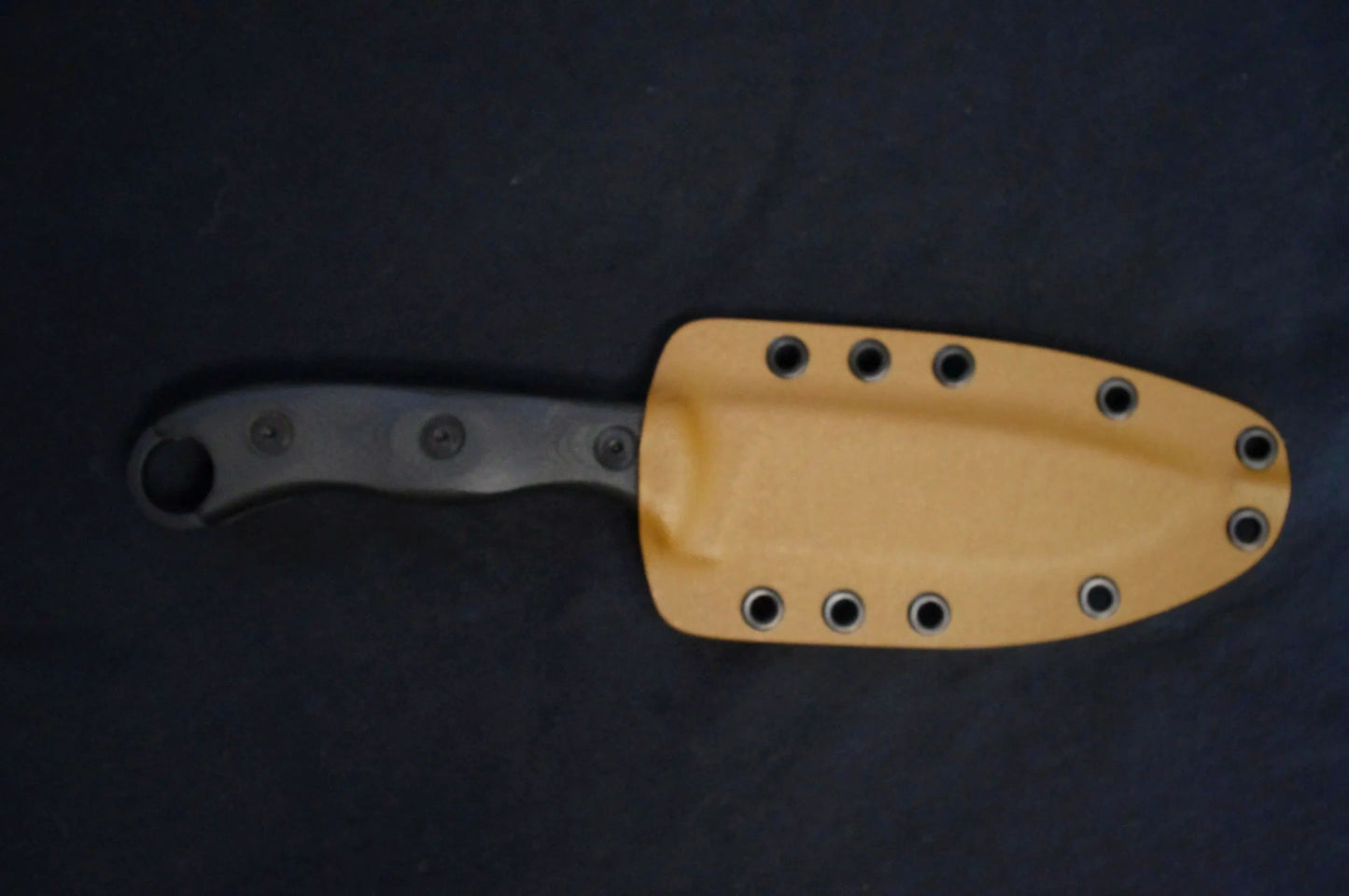 TOPS KNIVES HOG 4.5 CUSTOM .093 COYOTE BROWN KYDEX SHEATH BY RED HILL SHEATHS **KNIFE NOT INCLUDED**