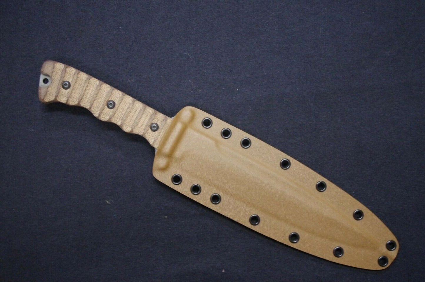 TOPS WILD PIG HUNTER COYOTE BROWN CUSTOM KYDEX SHEATH BY RED HILL SHEATHS (KNIFE NOT INCLUDED)