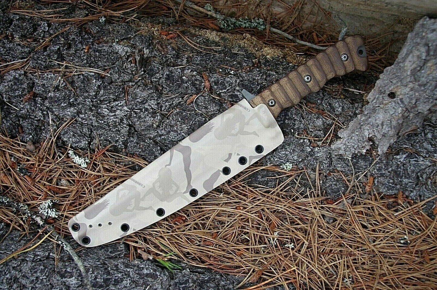 TOPS KNIVES WILD PIG HUNTER CUSTOM KYDEX GIRLZ SHEATH BY RED HILL ***NO KNIFE**