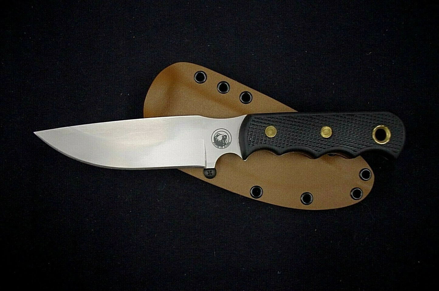 KNIVES OF ALASKA BUSH CAMP CUSTOM KYDEX RED HILL SHEATH W/ TEK-LOK (NO KNIFE)