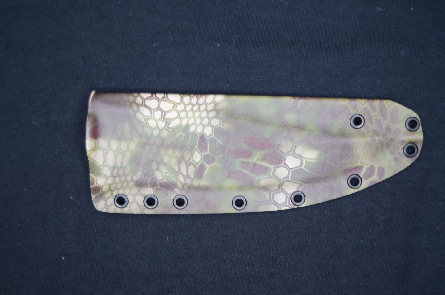 TOPS KNIVES PRATHER WAR BOWIE KRYPTEK MANDRAKE RED HILL KYDEX SHEATH (NO KNIFE)