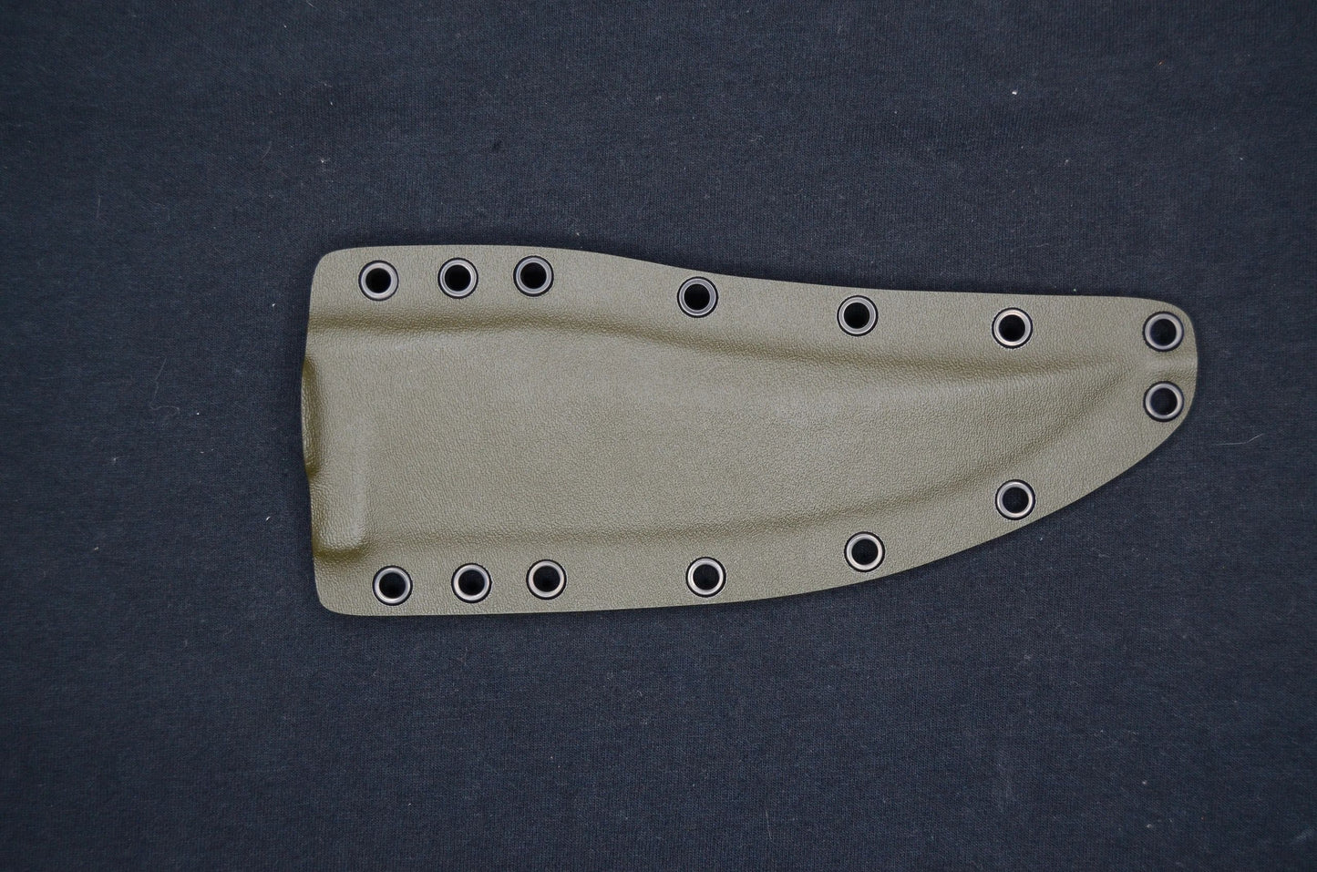 TOPS KNIVES PRATHER WAR BOWIE OD GREEN CUSTOM KYDEX SHEATH W/ 2" BELT LOOP BY RED HILL SHEATHS