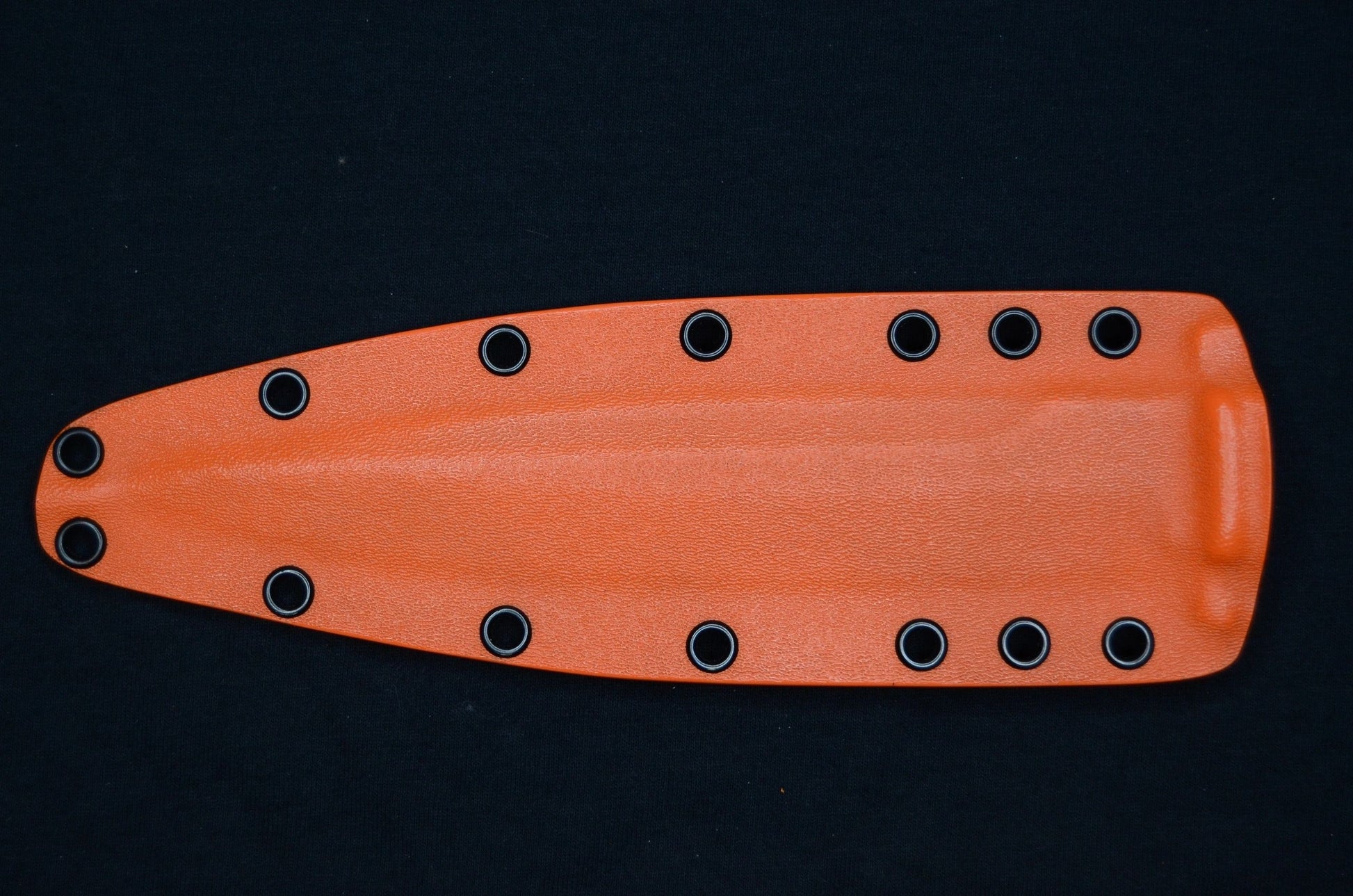 TOPS KNIVES WILD PIG HUNTER ( WPH ) HUNTERS ORANGE CUSTOM KYDEX SHEATH BY RED HILL SHEATHS