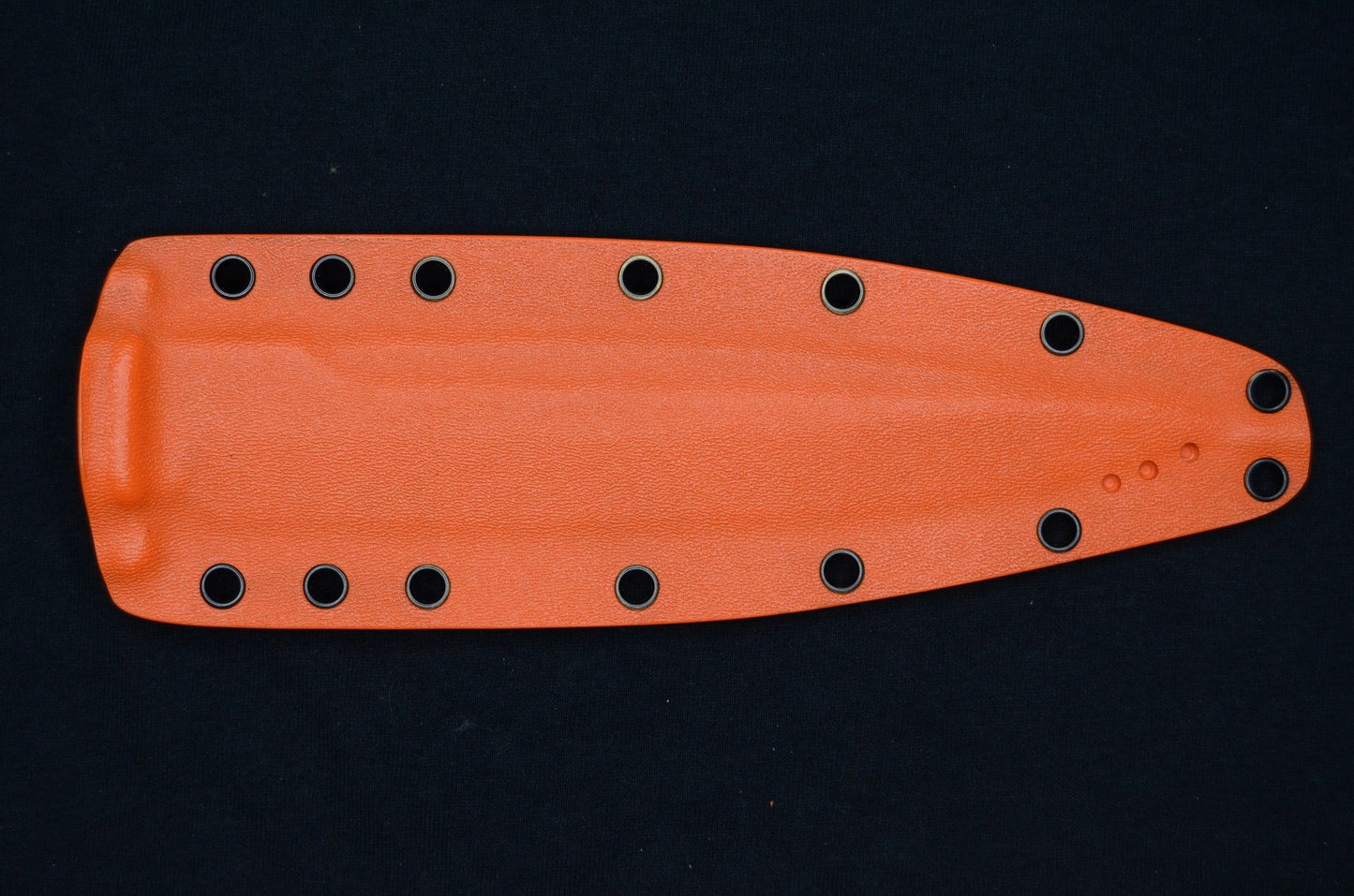 TOPS KNIVES WILD PIG HUNTER ( WPH ) HUNTERS ORANGE CUSTOM KYDEX SHEATH BY RED HILL SHEATHS