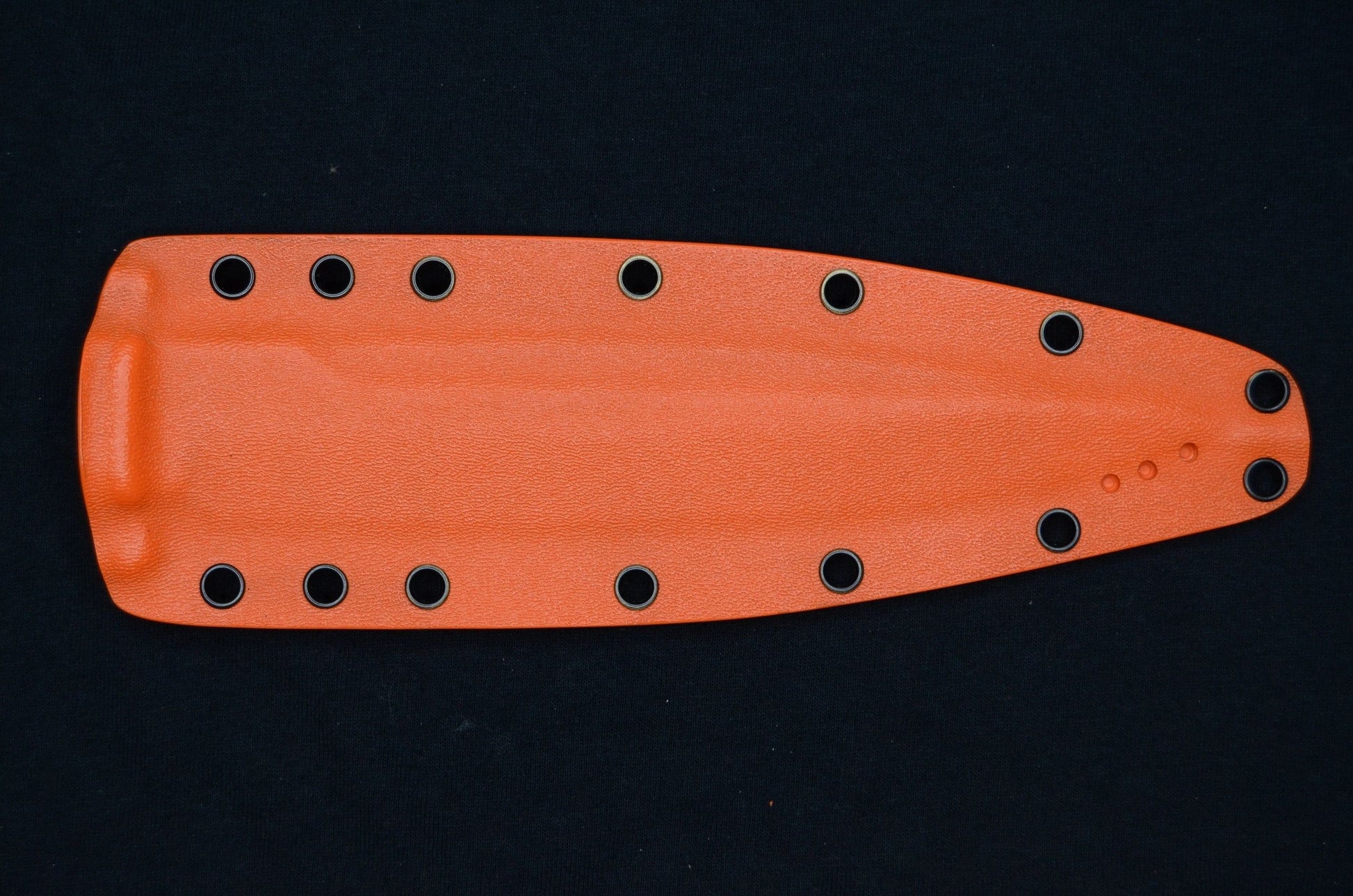 TOPS KNIVES WILD PIG HUNTER ( WPH ) HUNTERS ORANGE CUSTOM KYDEX SHEATH BY RED HILL SHEATHS